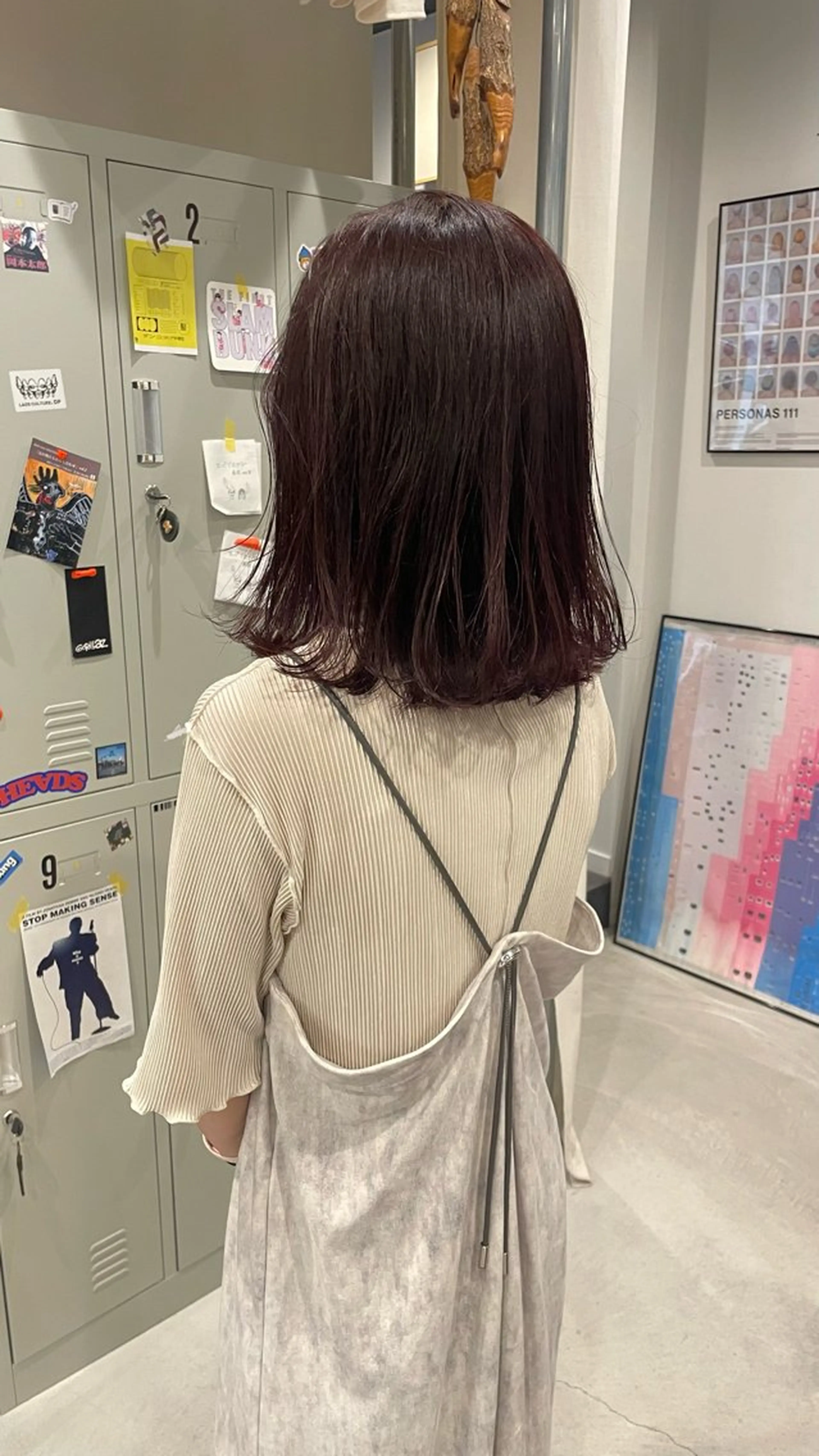 ミディアム カラー DANKO所属・大庭 渚紗のヘアスタイル