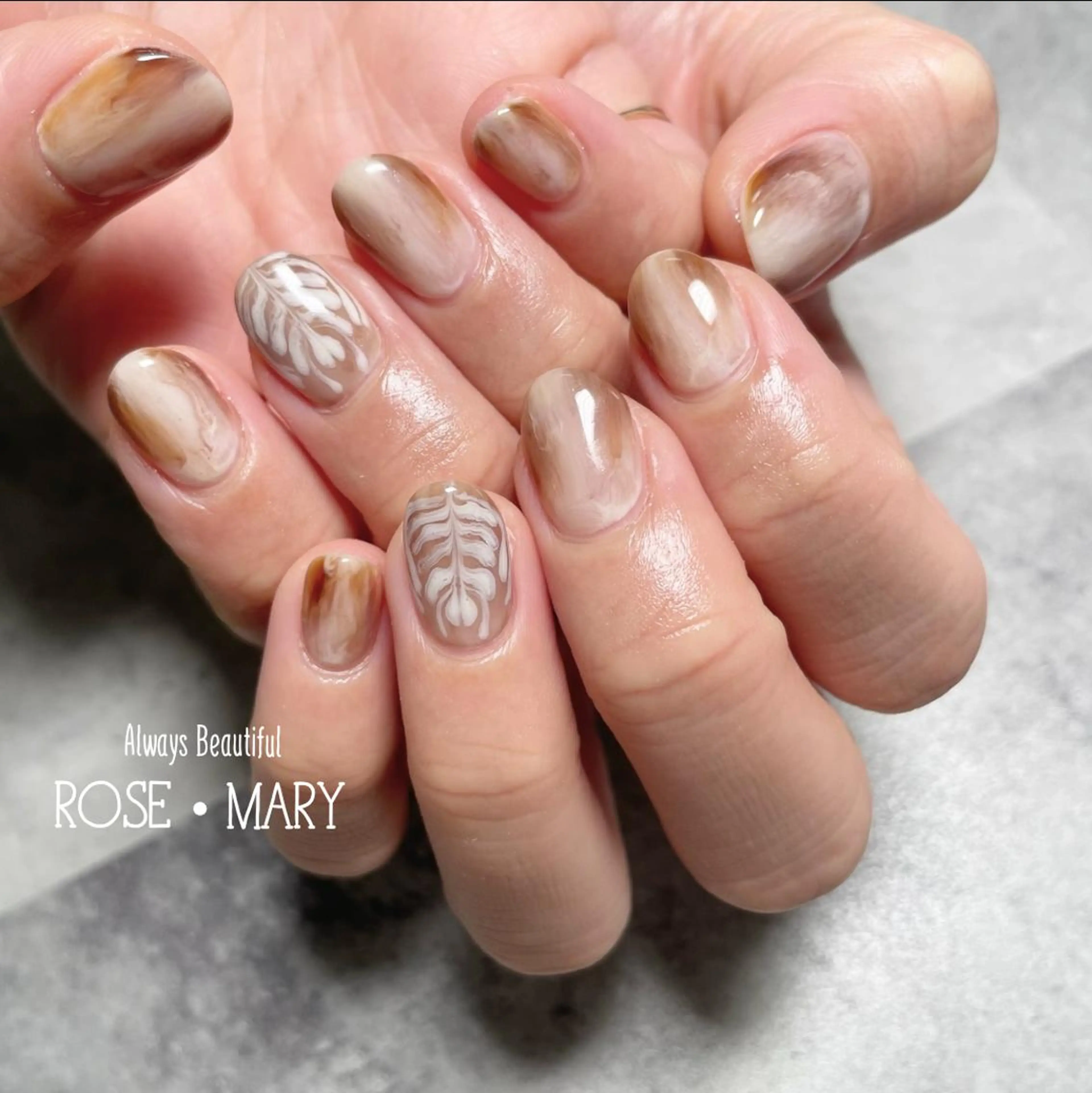 ネイル ハンドネイル ROSE・MARY 木村のネイルデザイン