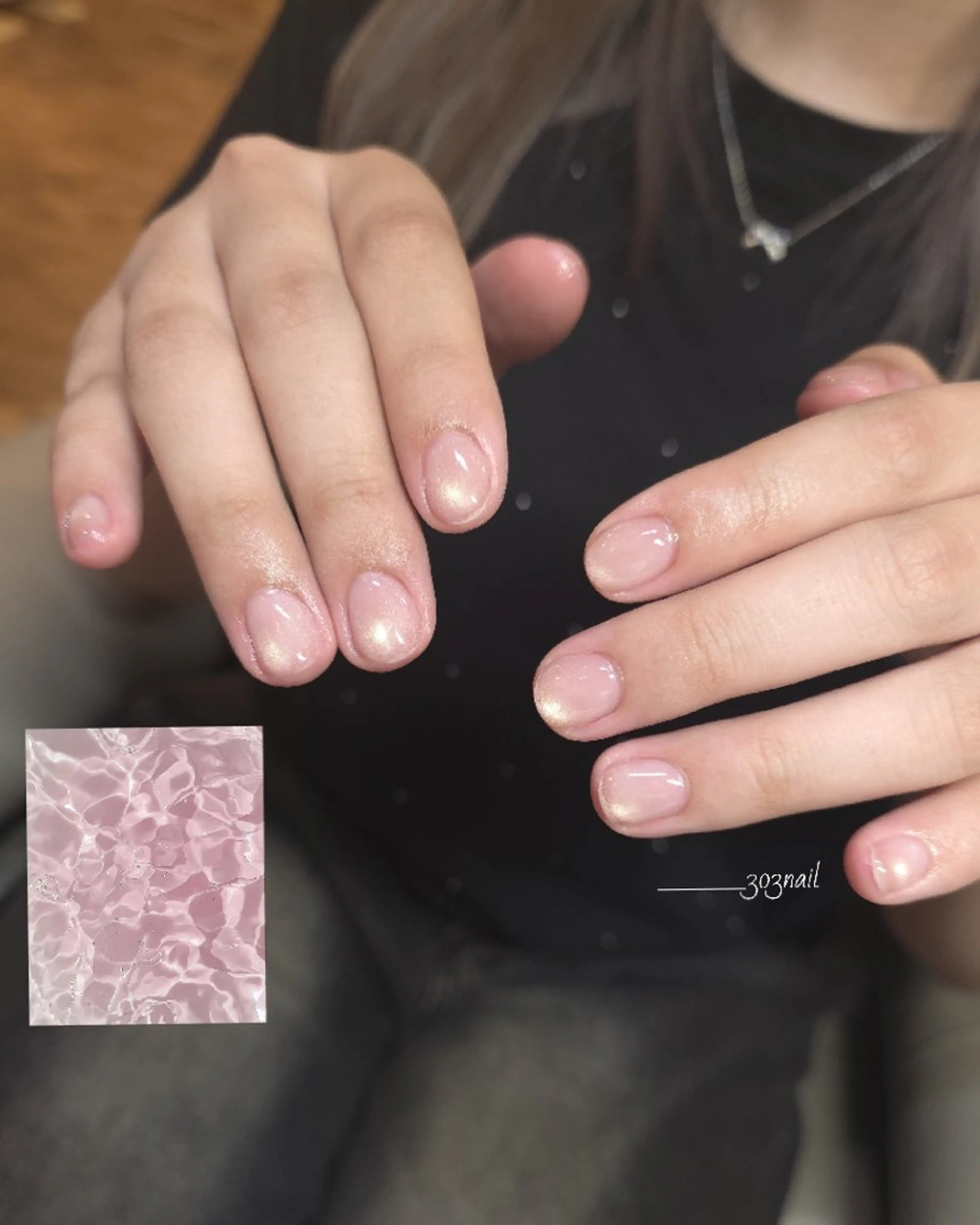 ネイル マグネットネイル ショートネイル ハンドネイル GO TODAY／_____303nail所属・303 nailのネイルデザイン