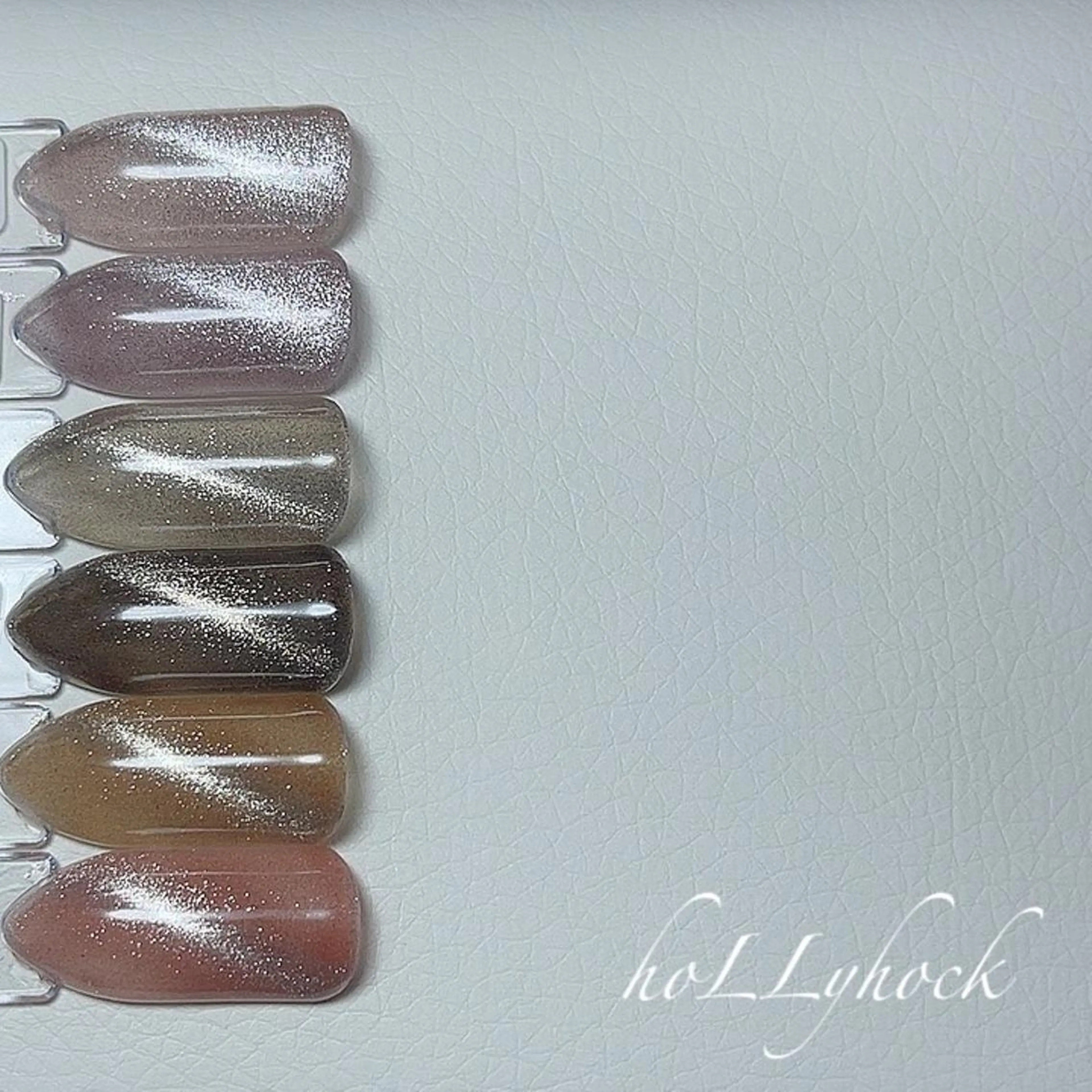 ネイル マグネットネイル ハンドネイル nail salon hoLLyhockのネイルデザイン