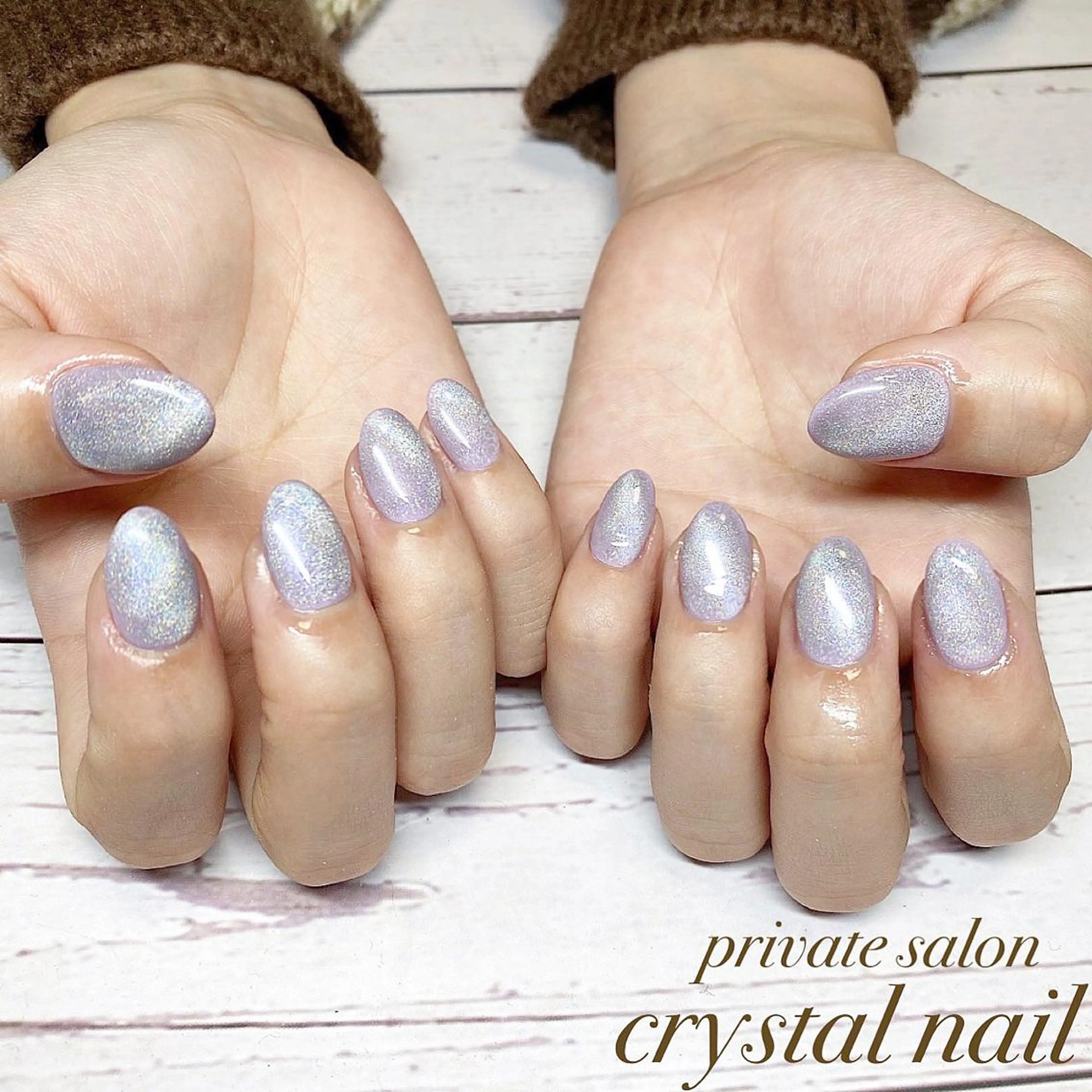 ネイル マグネットネイル Crystal Nailのネイルデザイン