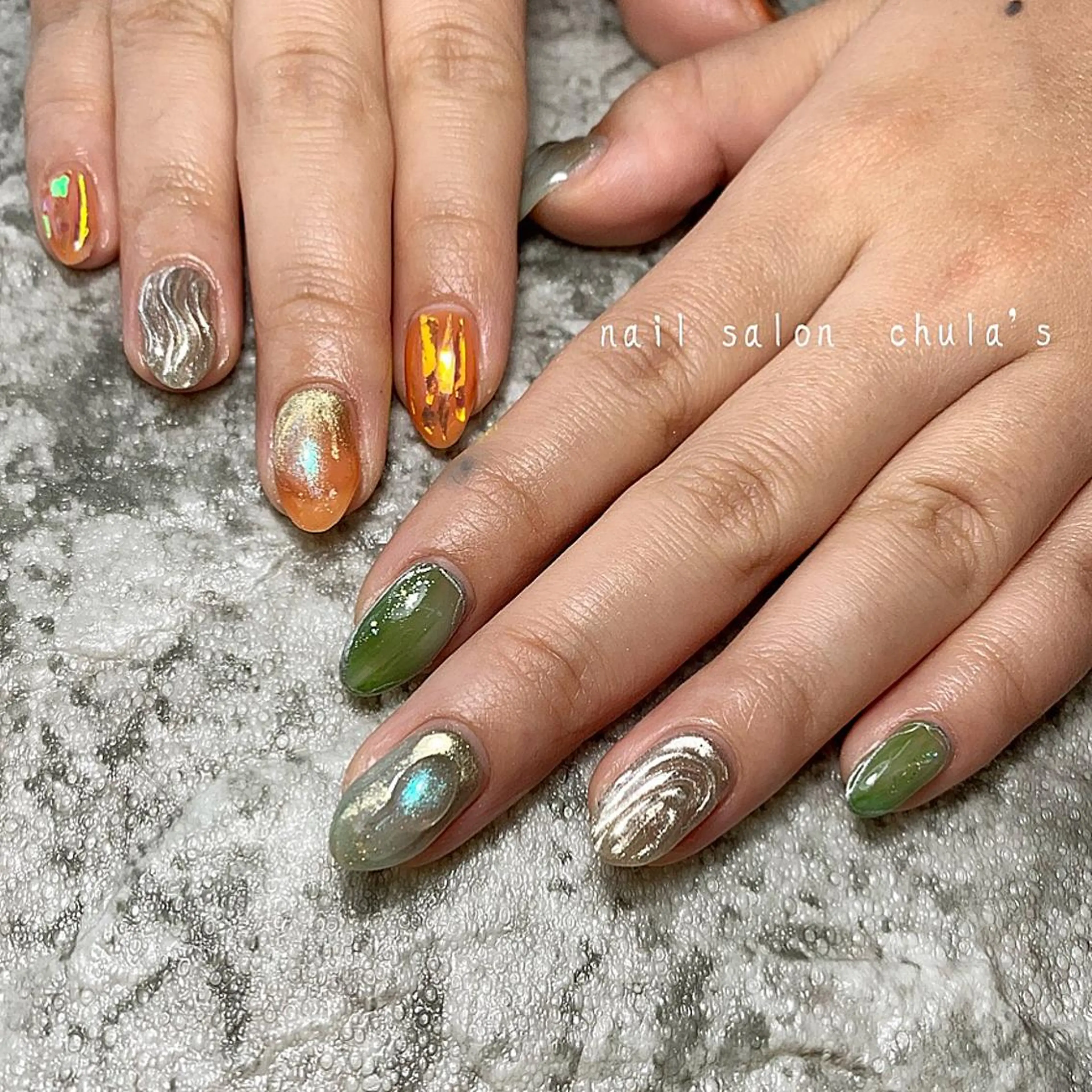 ネイル ハンドネイル nail salon  chula's所属・☆ayaka ☆のネイルデザイン