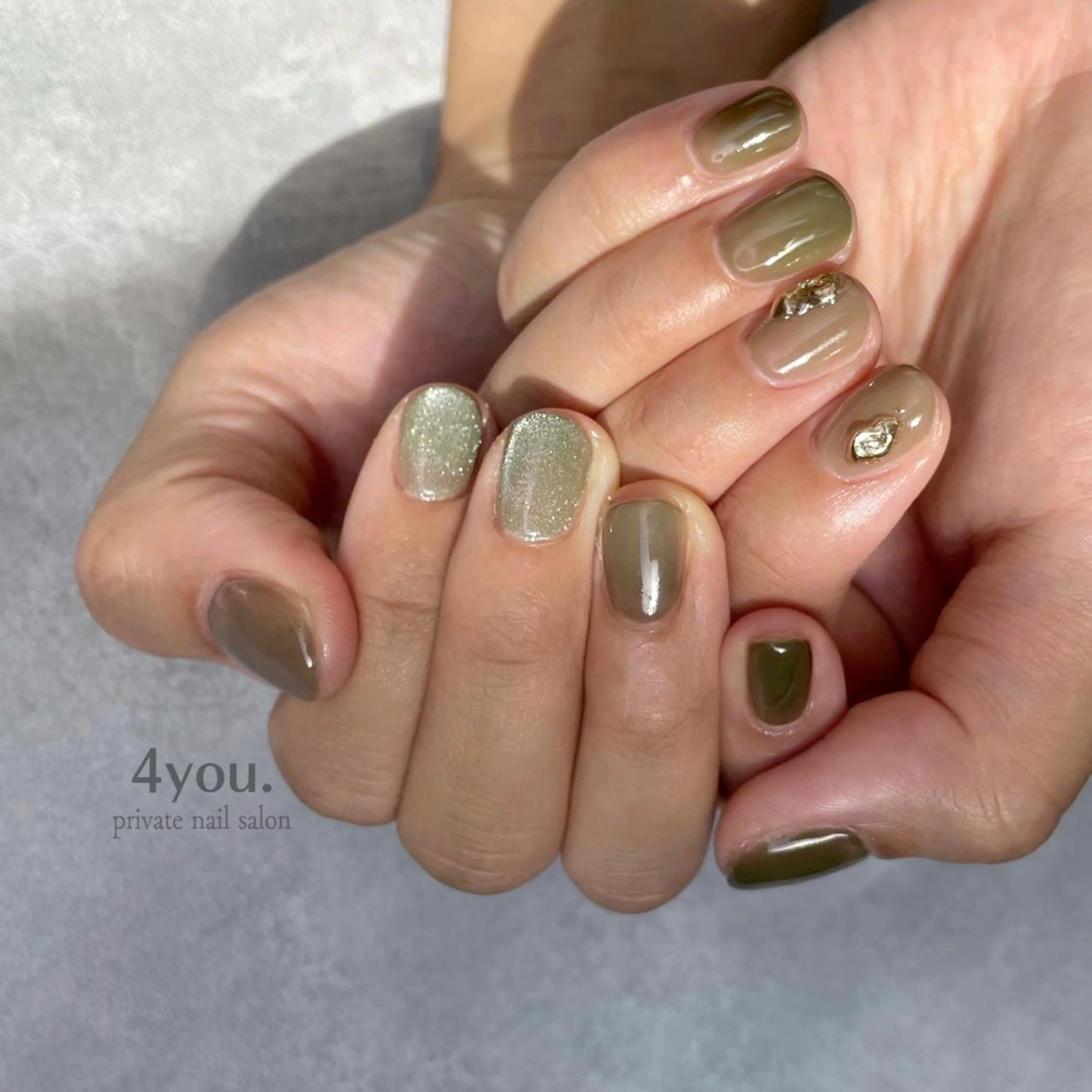 ネイル ハンドネイル nail salon ４ｙｏｕ．のネイルデザイン