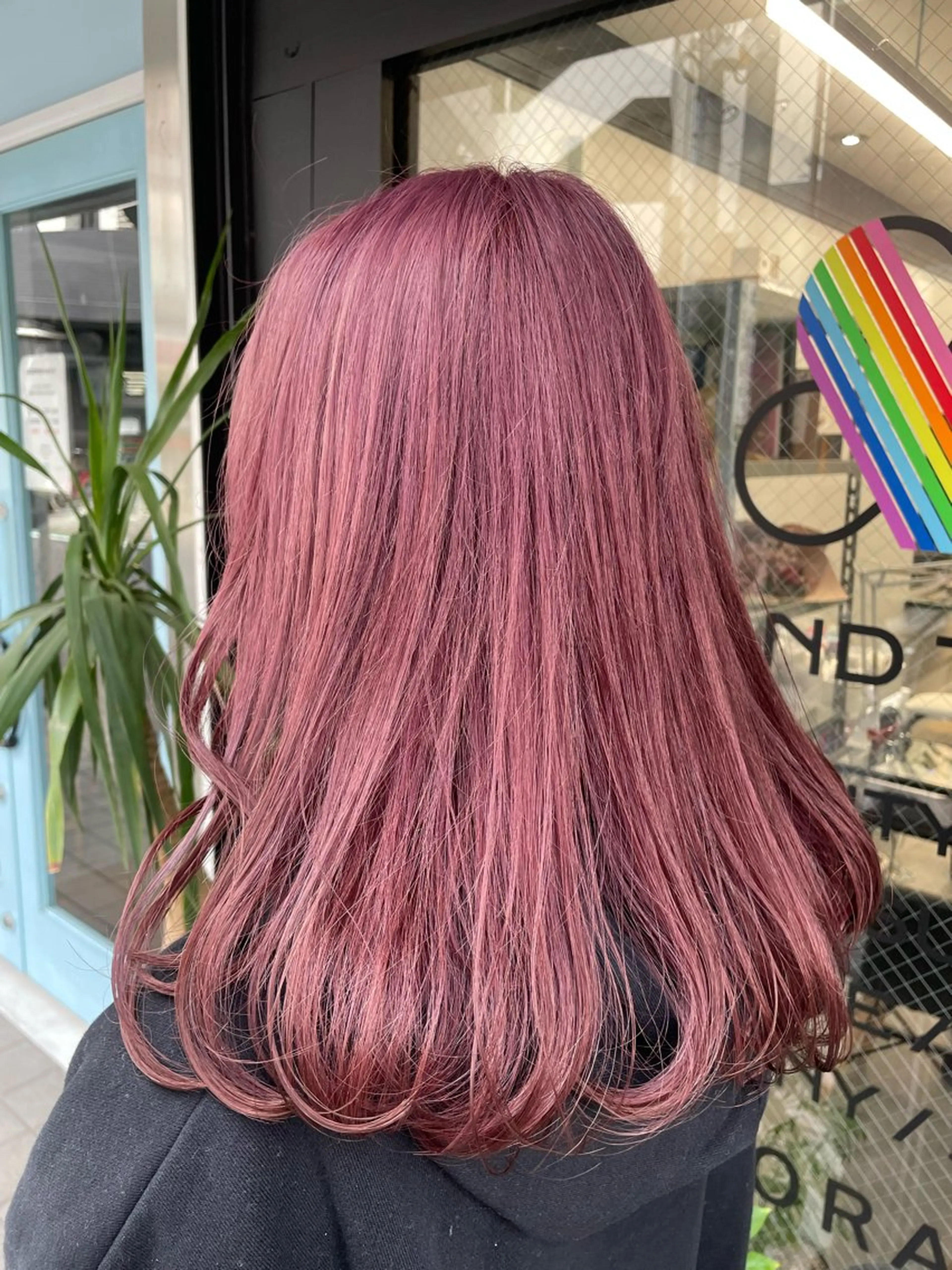 ロング ヘアカラー カット モデル募集/ホノカのヘアスタイル