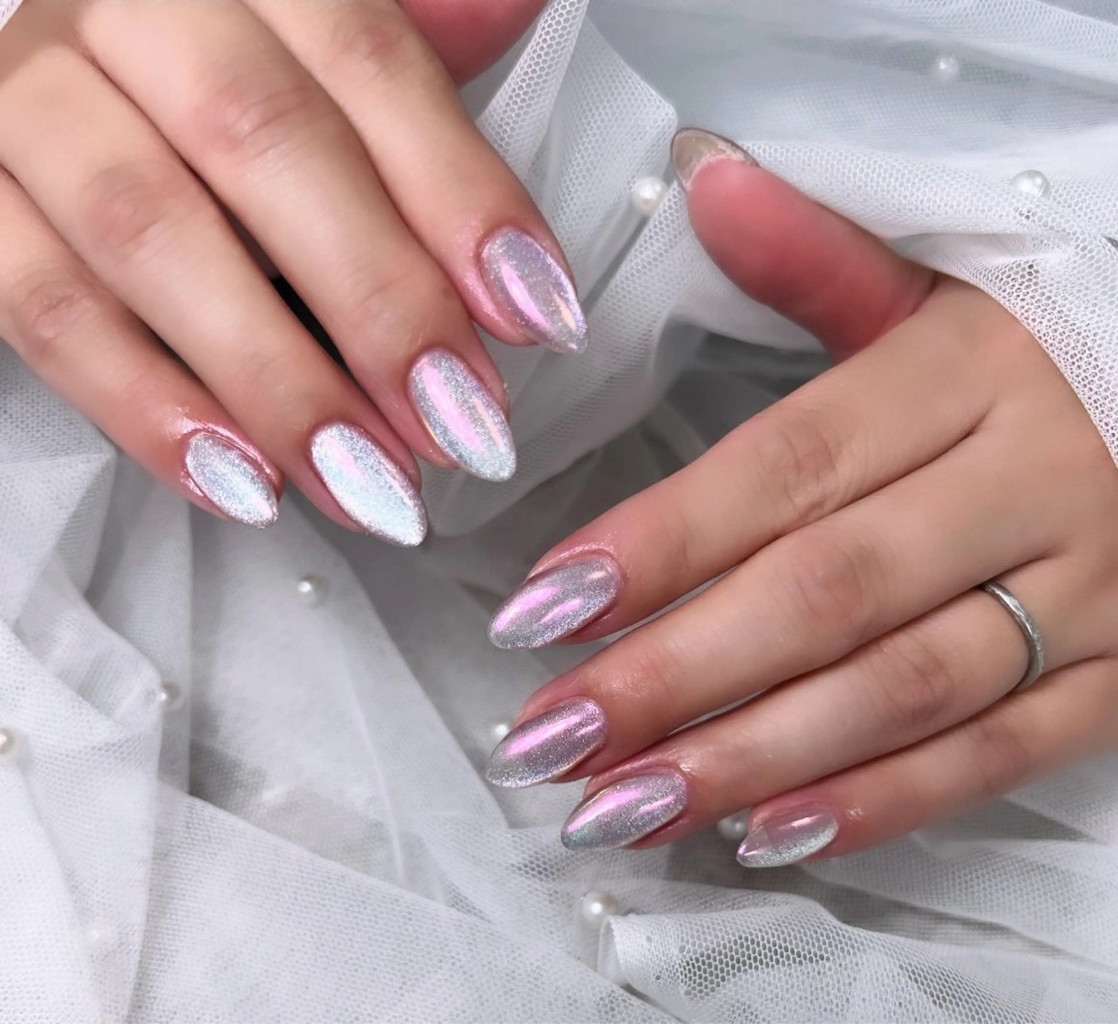 ネイル オーロラネイル ハンドネイル Nail Room Ｒのネイルデザイン