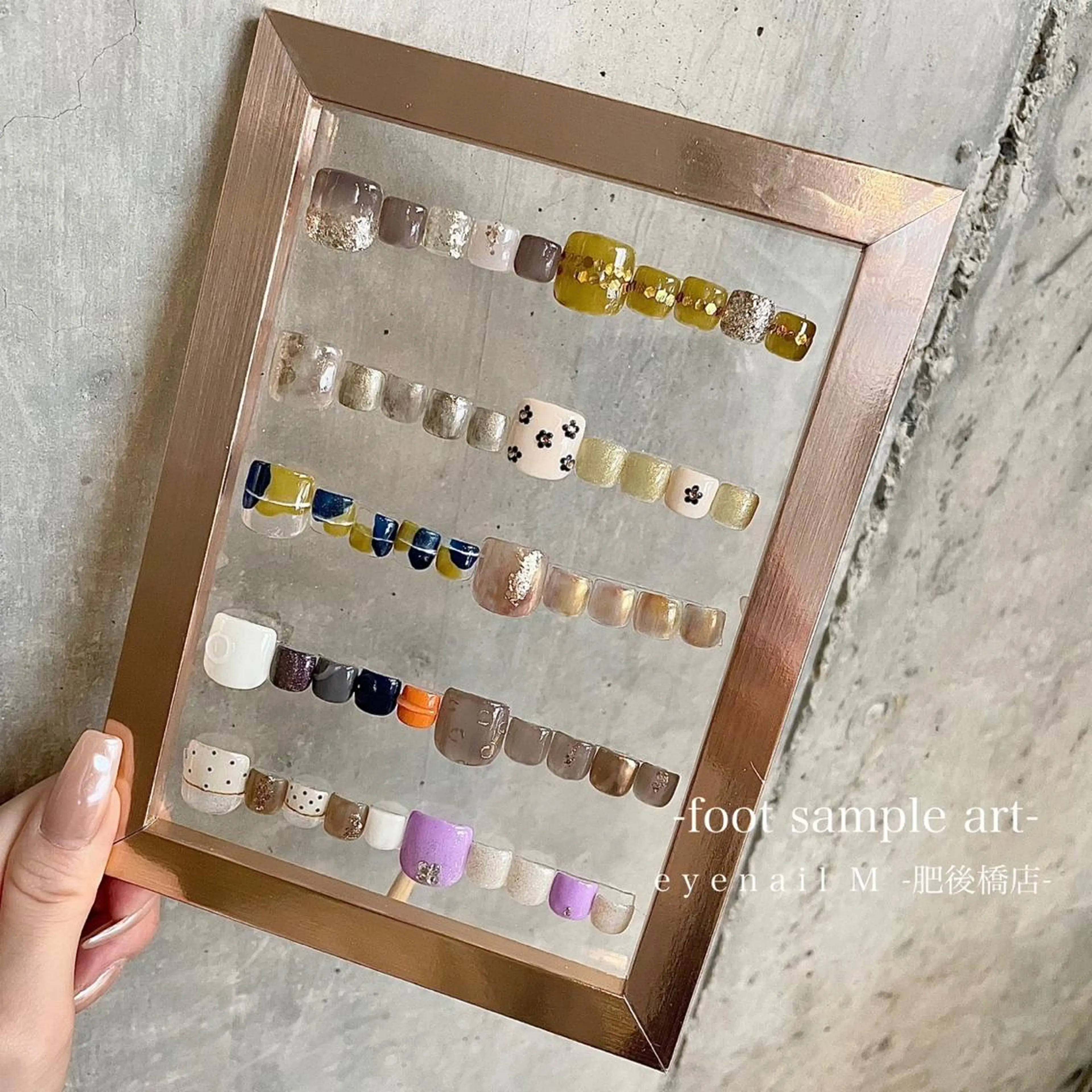 ネイル フットネイル miki 🌿のネイルデザイン