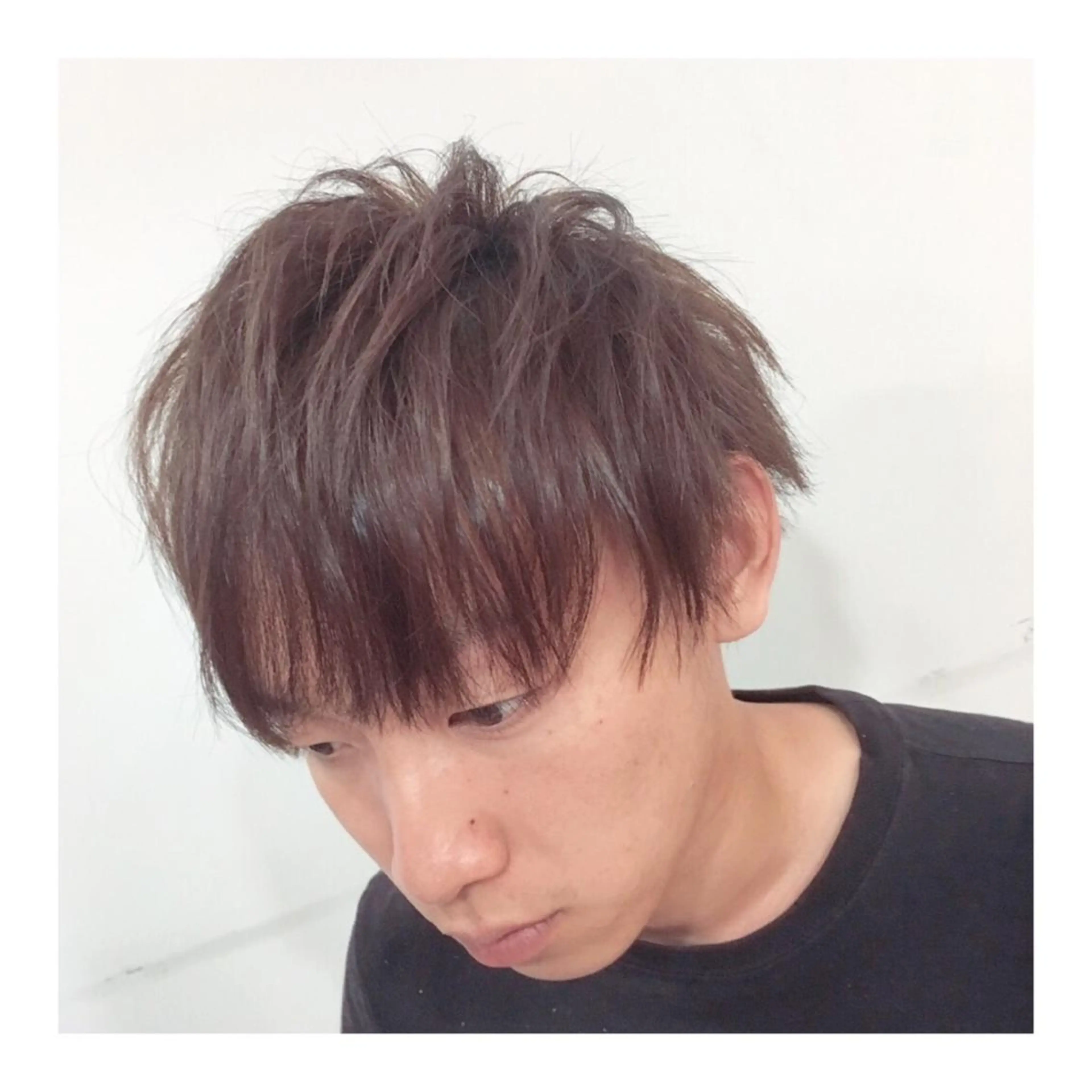 メンズ カット ヘアセット ange☞ soutaのヘアスタイル