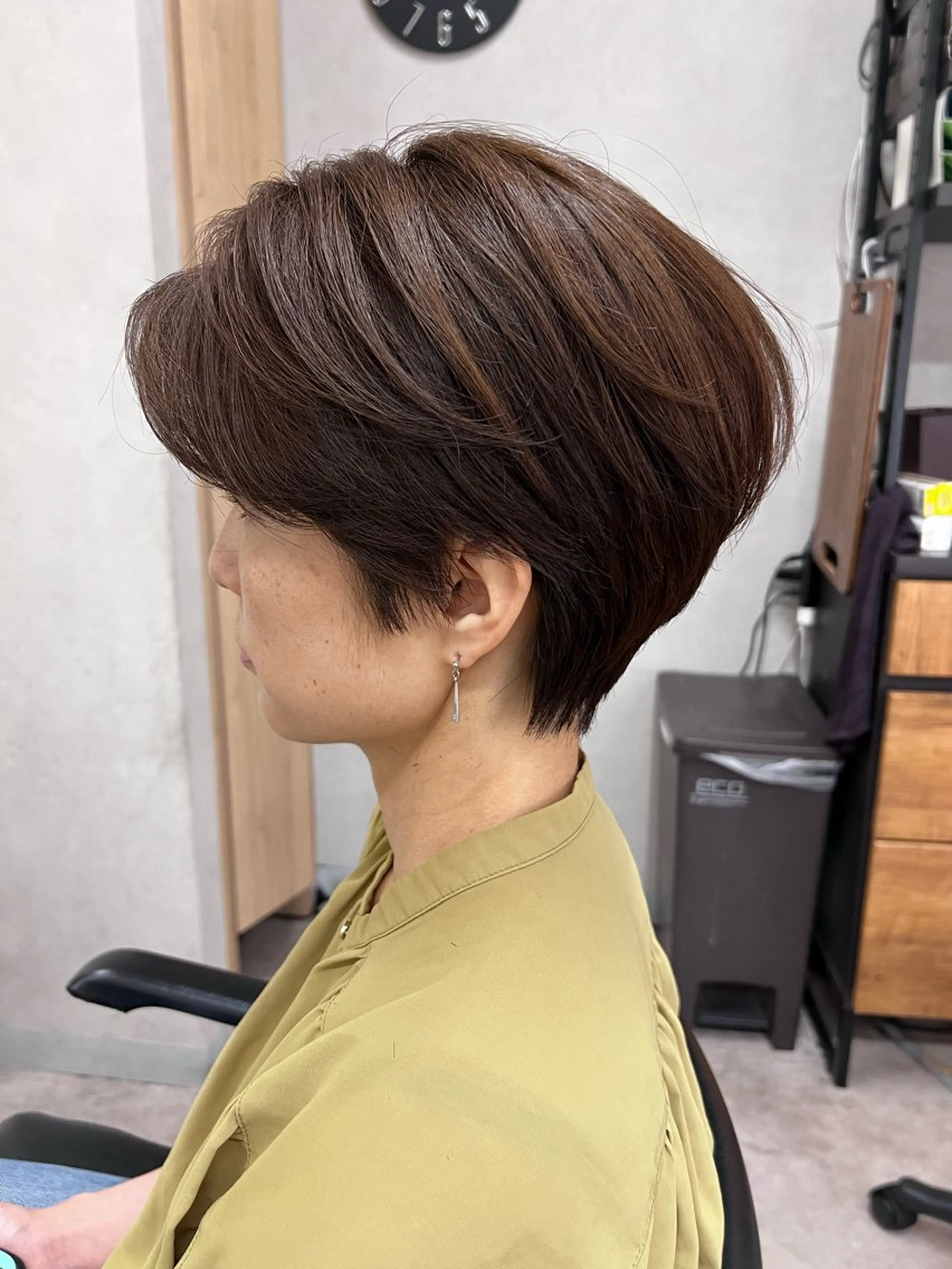ショート カラー ハンサムショート ショートヘア カット ヘアカラー トリートメント LAND所属・美髪特化サロン フリーランスのヘアスタイル