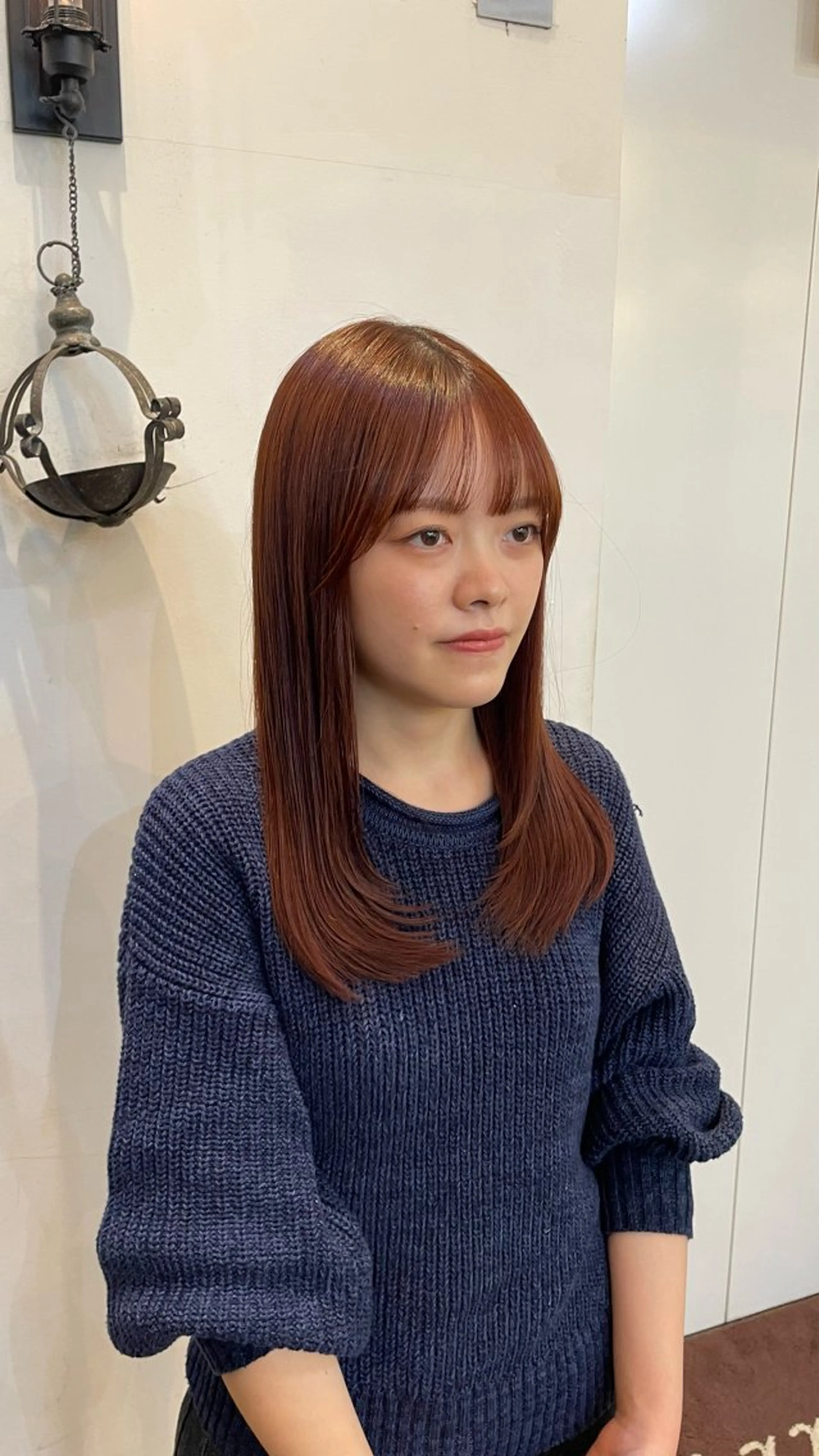 【12月3日限定🈳】　たっぷりレイヤーカット+トリートメント🧸　　　　　 ⚠️ロングの方(鎖骨下の長さ)の写真