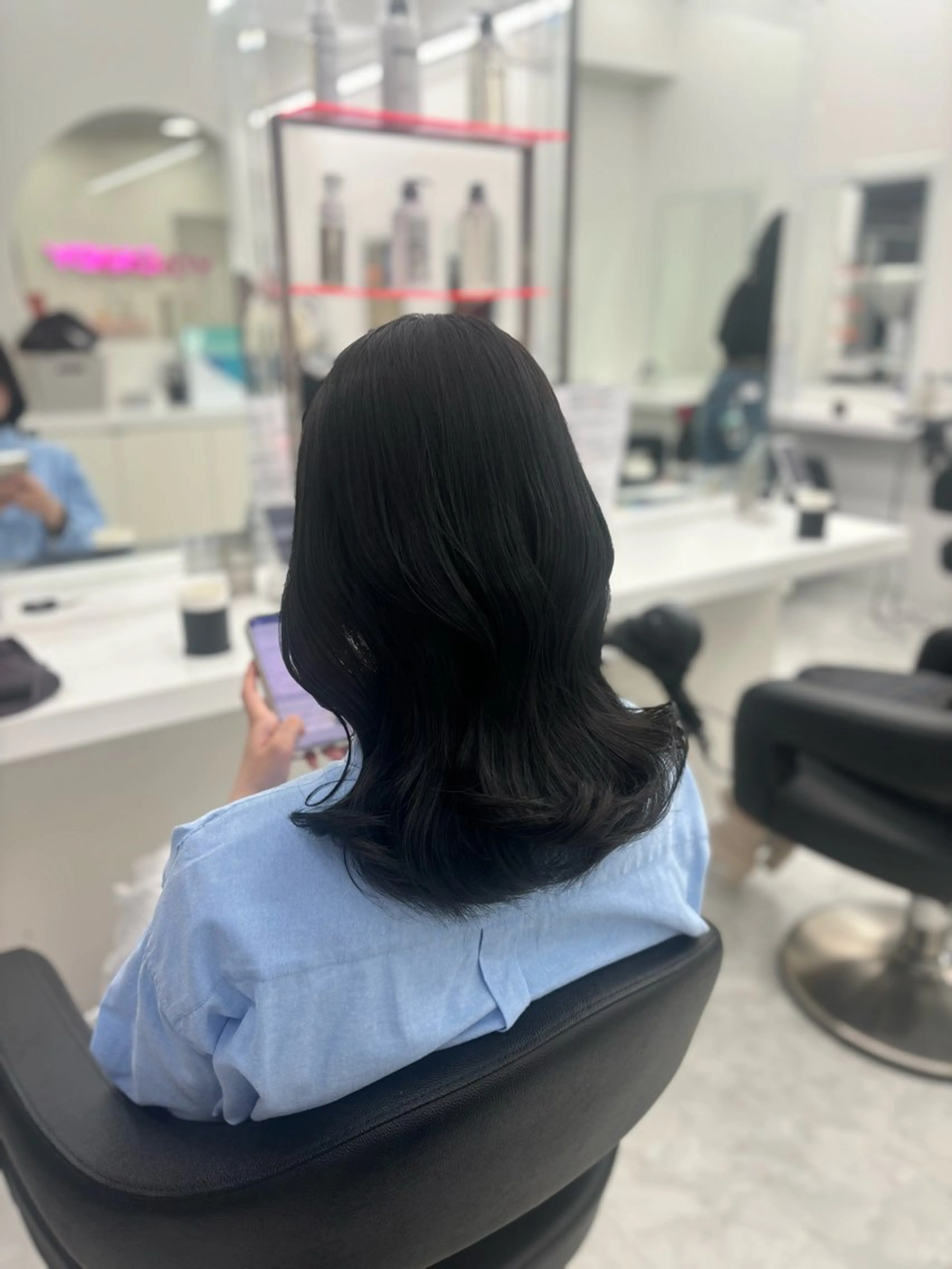 ロング カラー ヘアカラー 🤍レイヤー/顔周り 暖色hirari🤍のヘアスタイル