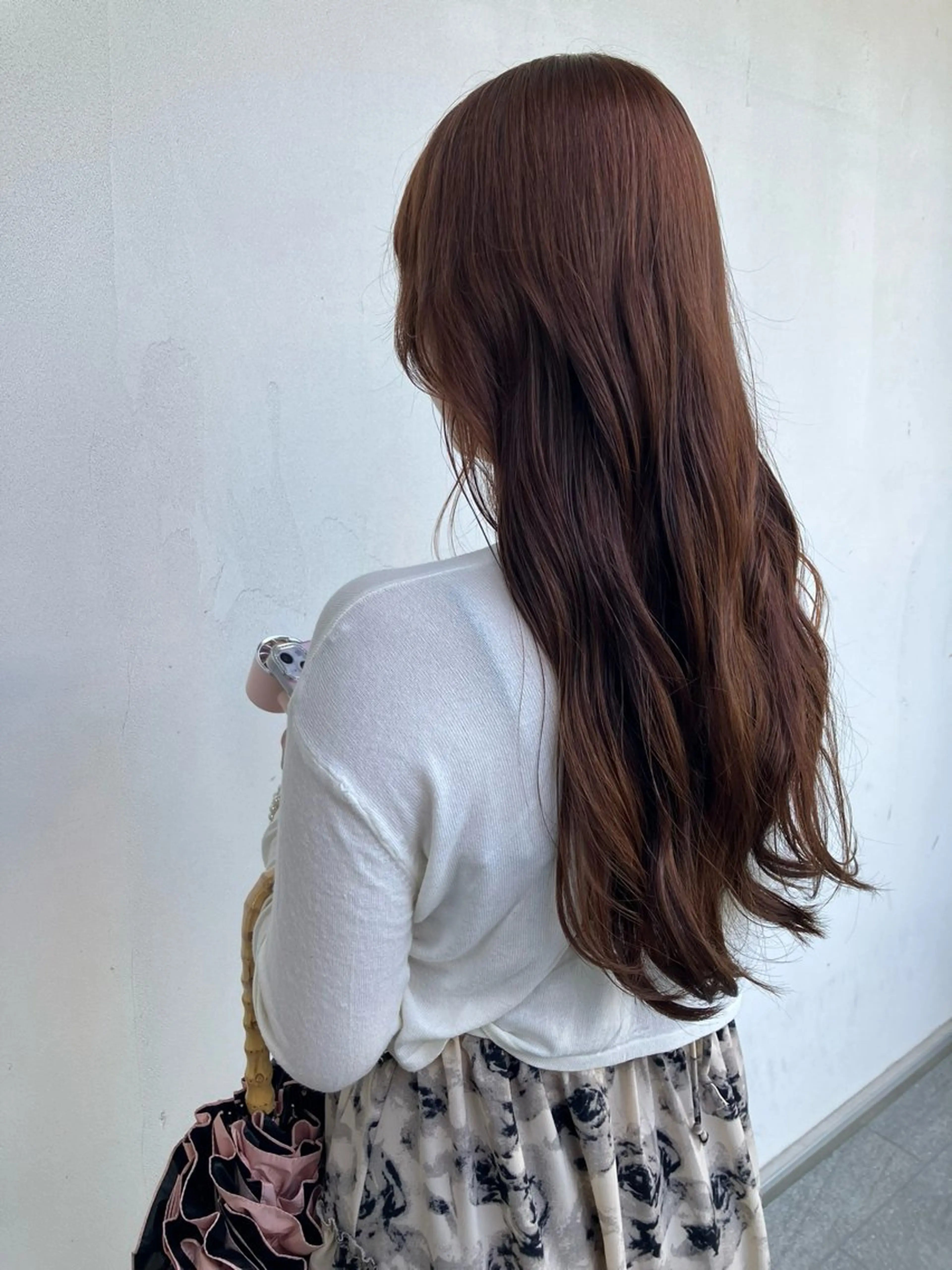 カラー もりた めいのヘアスタイル