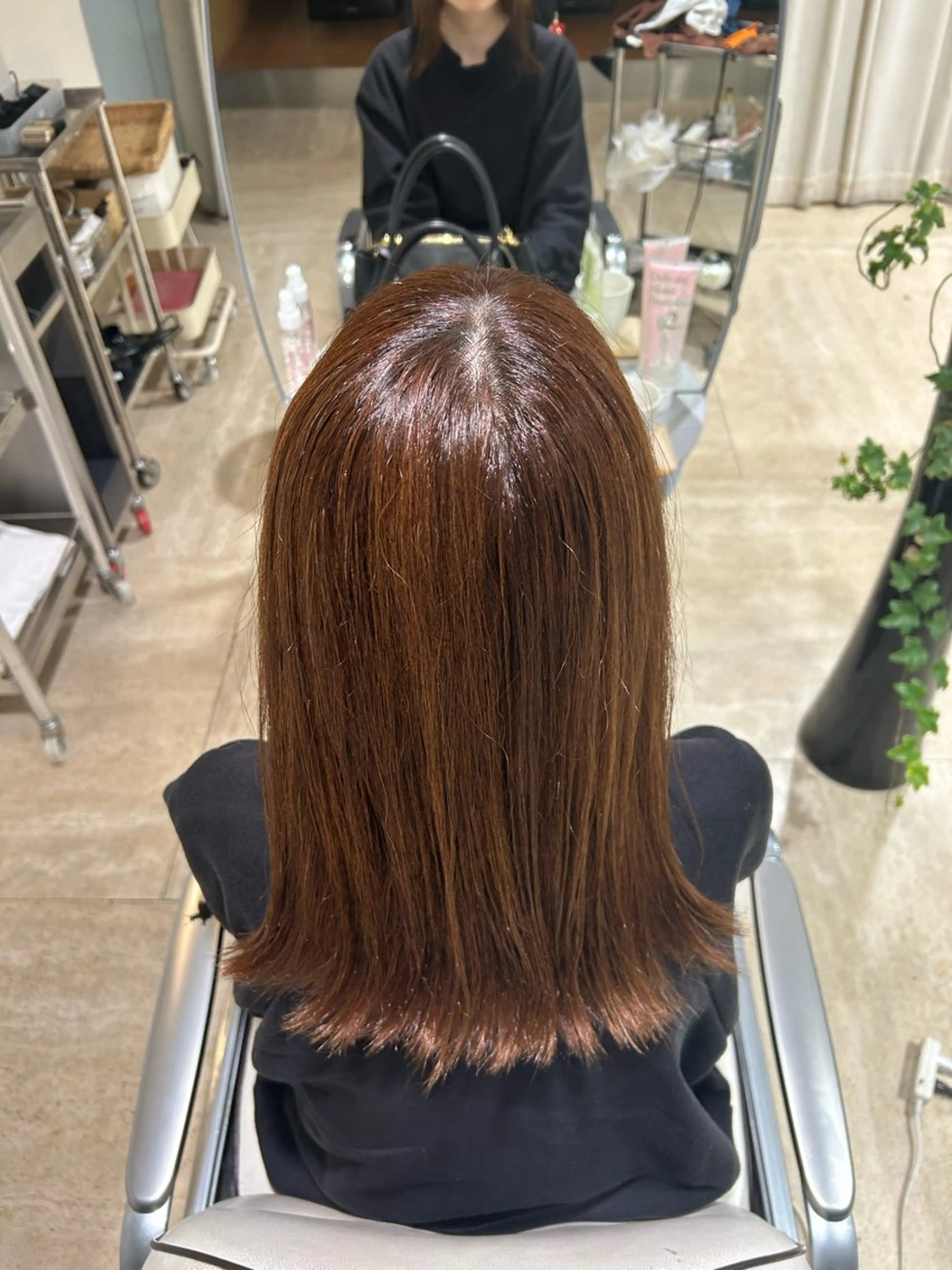 ミディアム カラー ヘアカラー 仁平 創太のヘアスタイル