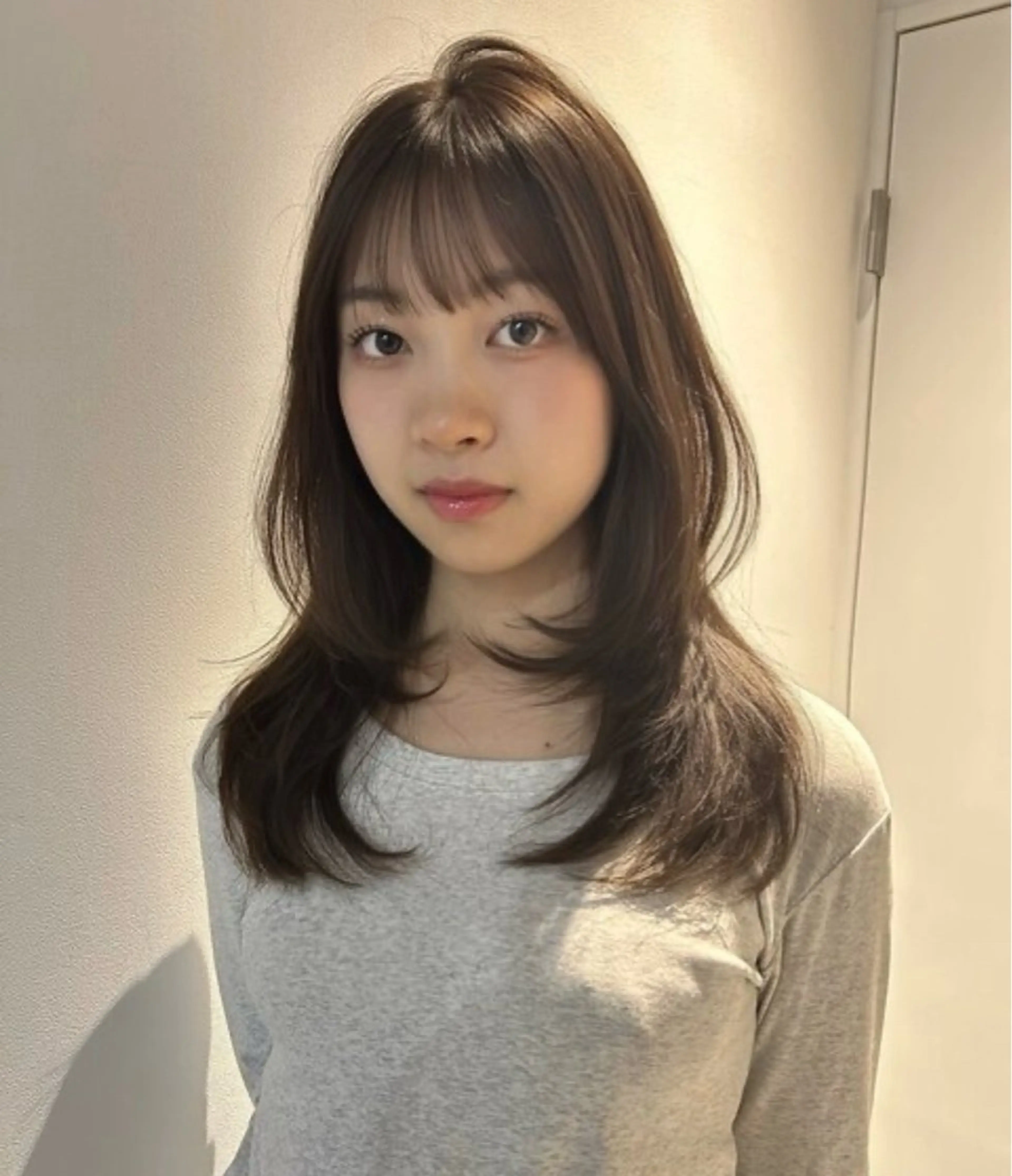 セミロング ハッシュカット レイヤーカット ショート/レイヤー 酒井駿介のヘアスタイル