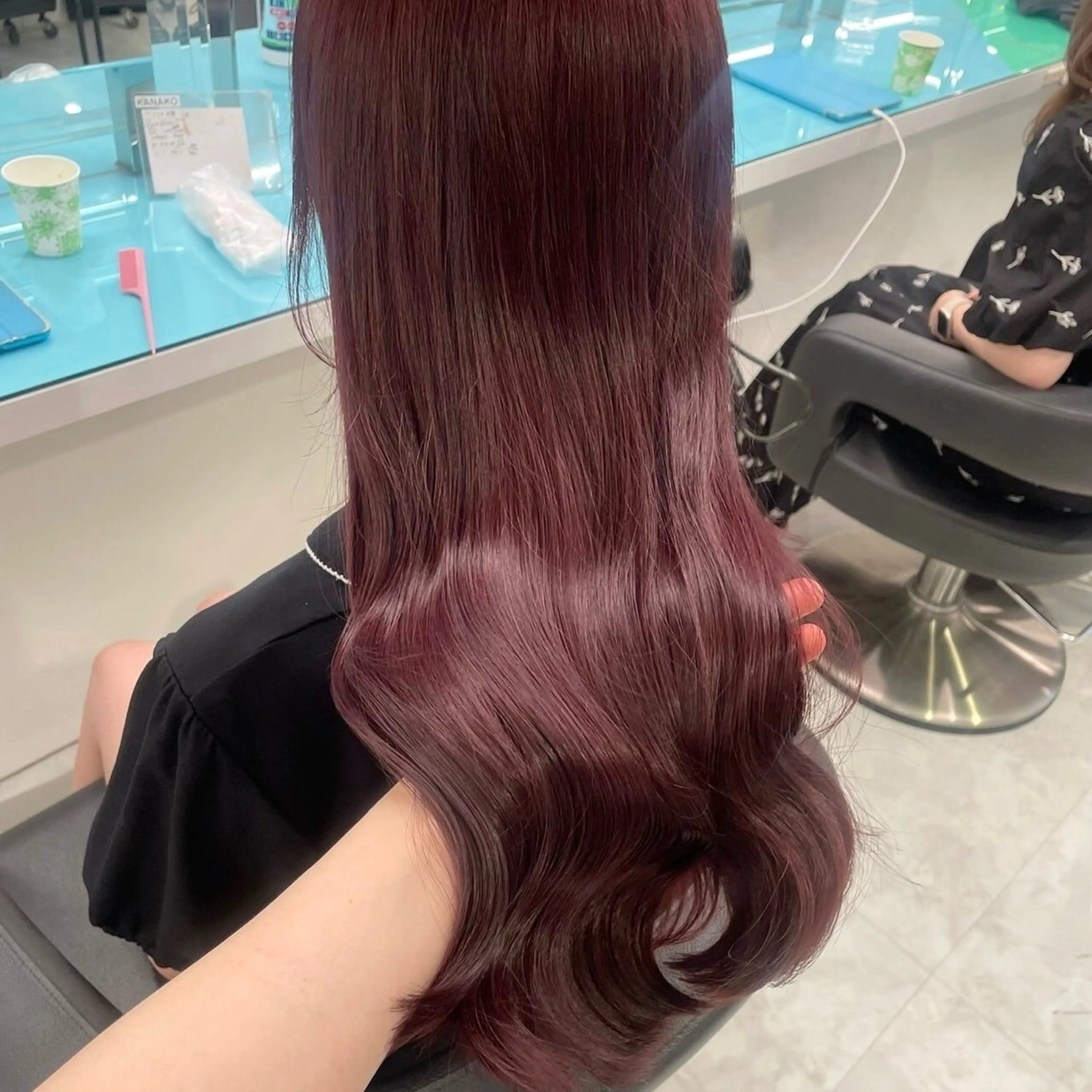 カラー ブリーチ ダブルカラー ブリーチなしカラー 髪質改善 🍒暖色艶カラー 🍒FUKA🍒横浜のヘアスタイル