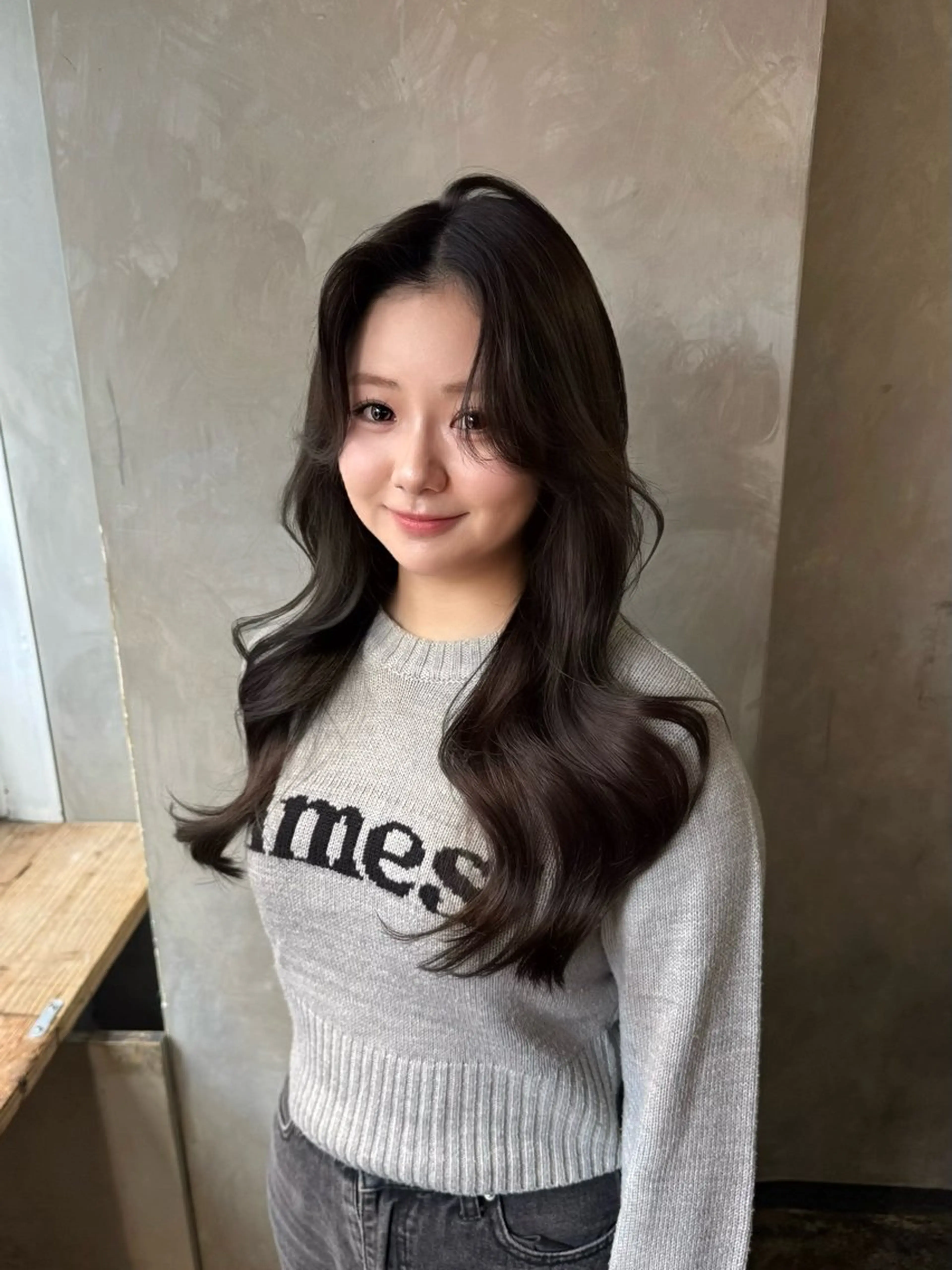 ロング 韓国風ヘア カット ヘアカラー トリートメント 清水 健吏/ 韓国ヘア/レイヤーのヘアスタイル