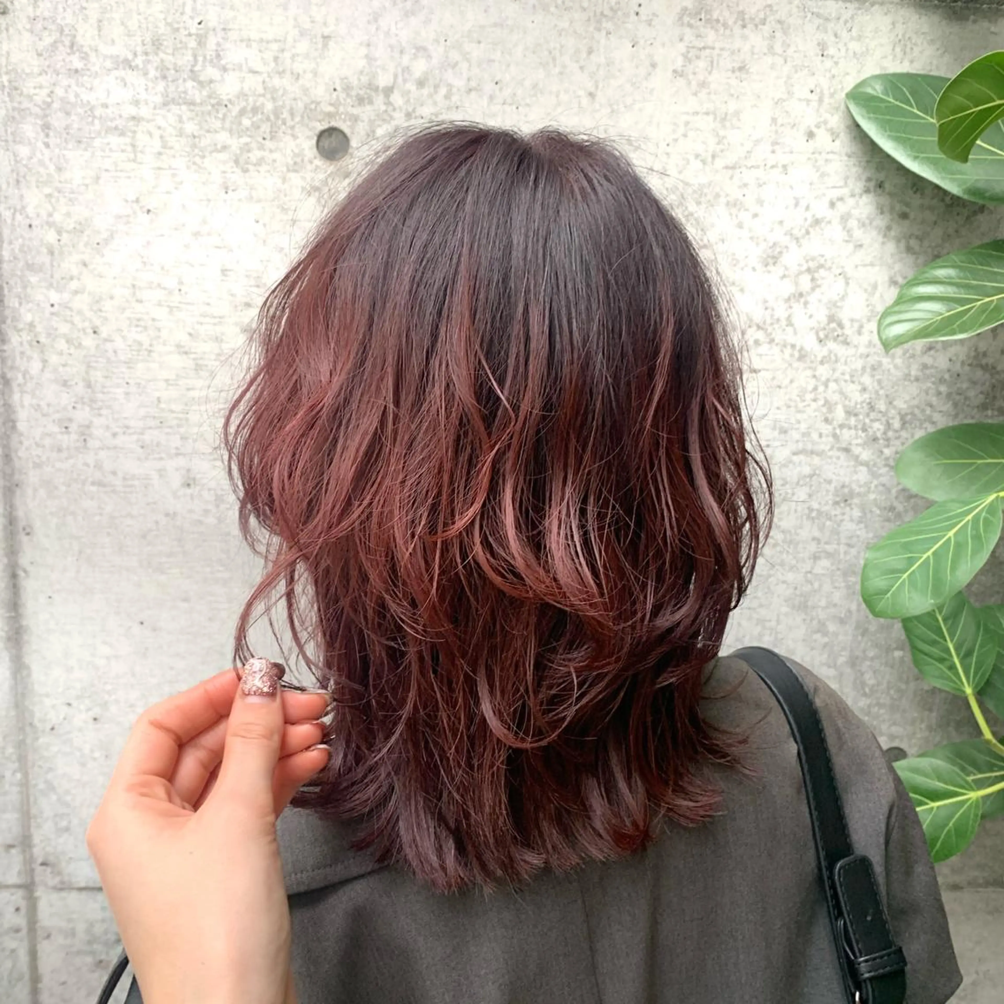 ミディアム カラー kimika🥑 メンズ/髪質改善のヘアスタイル