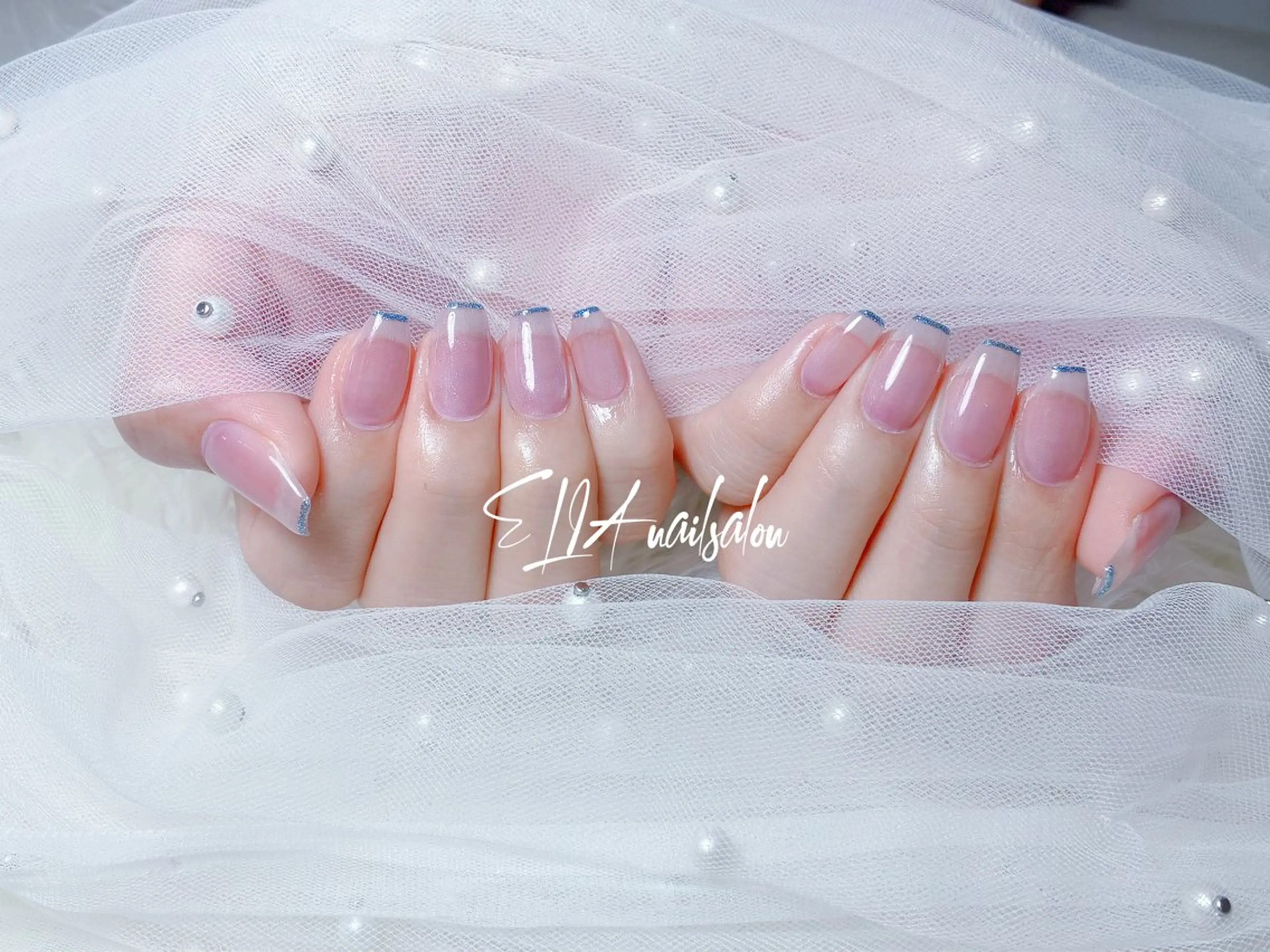 ミディアム ハンドネイル ハンドケア ELIA【エリア】 nailsalonのネイルデザイン