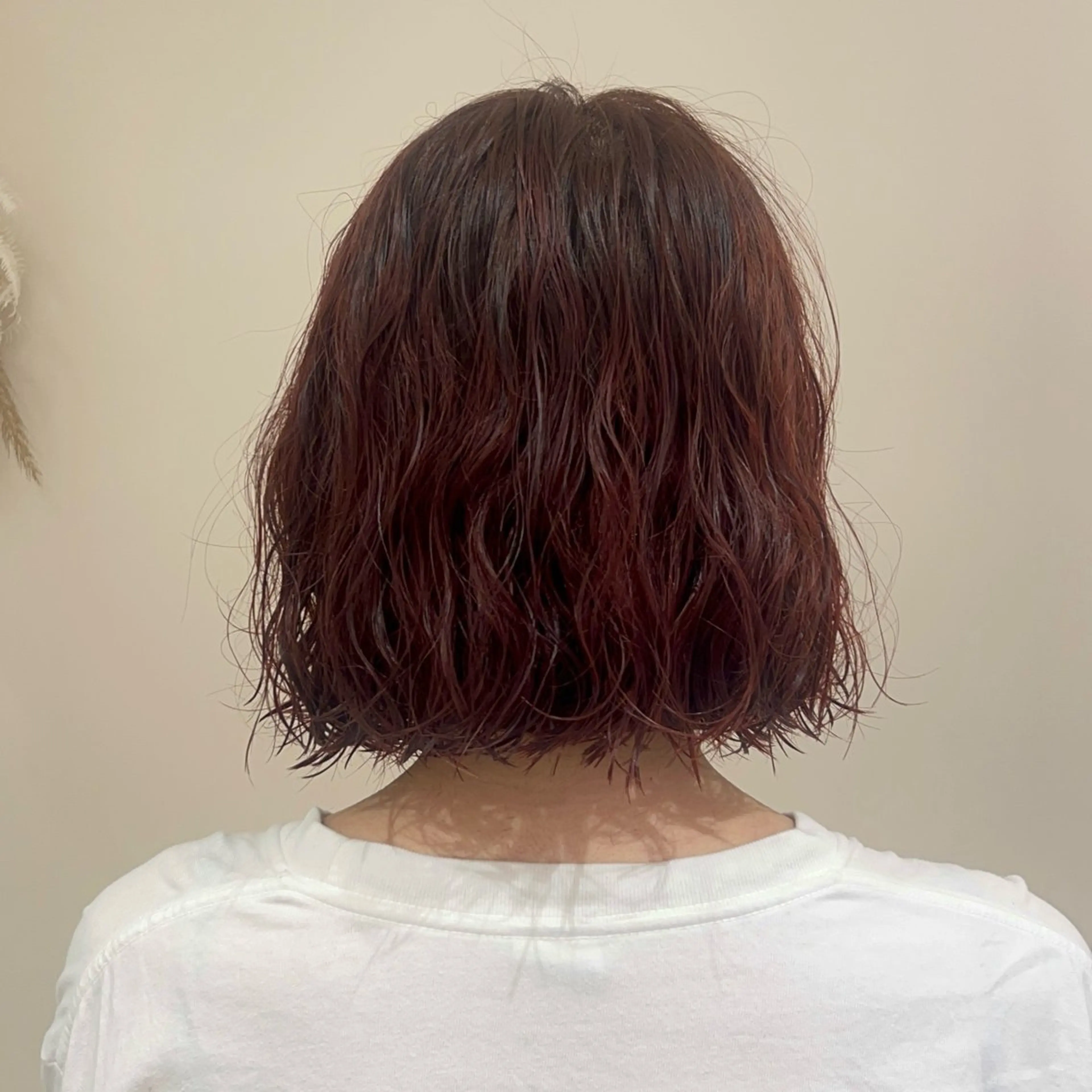 パーマ ボブ 顔まわりカット🥀 原ちひろのヘアスタイル