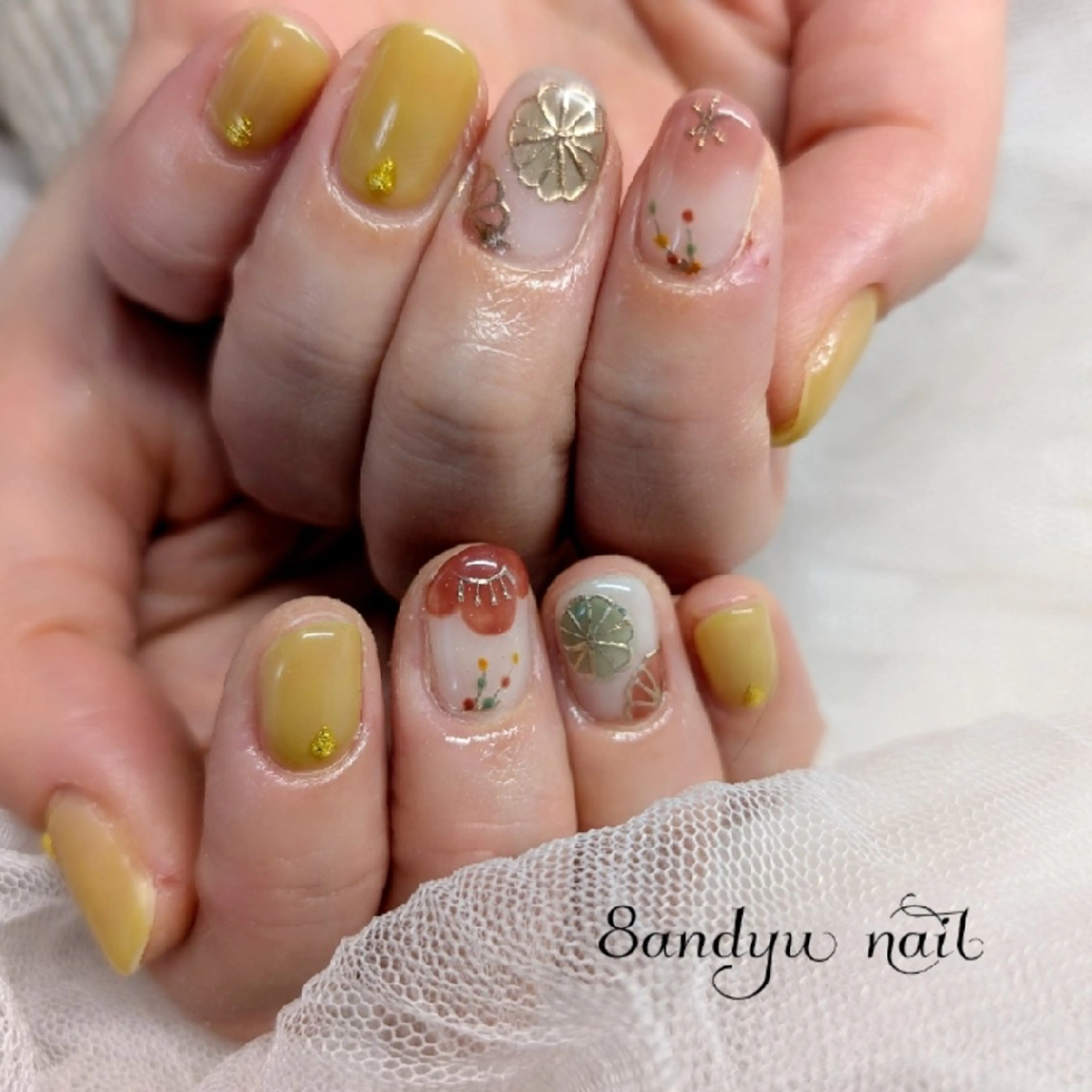 ネイル 成人式 8andyu nail♡のネイルデザイン
