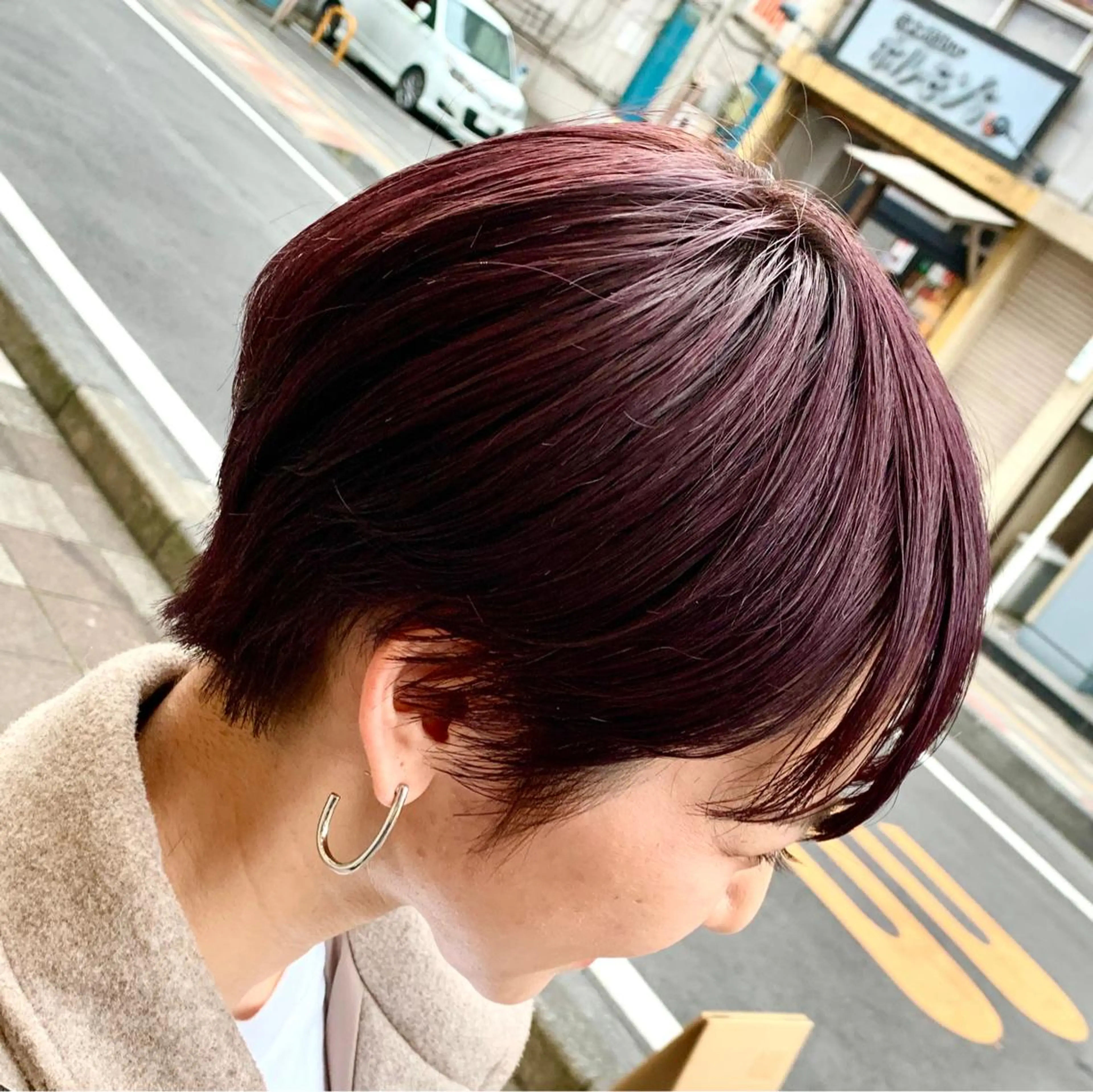 ショート カット ヘアカラー ショートスタイル /tomo.のヘアスタイル