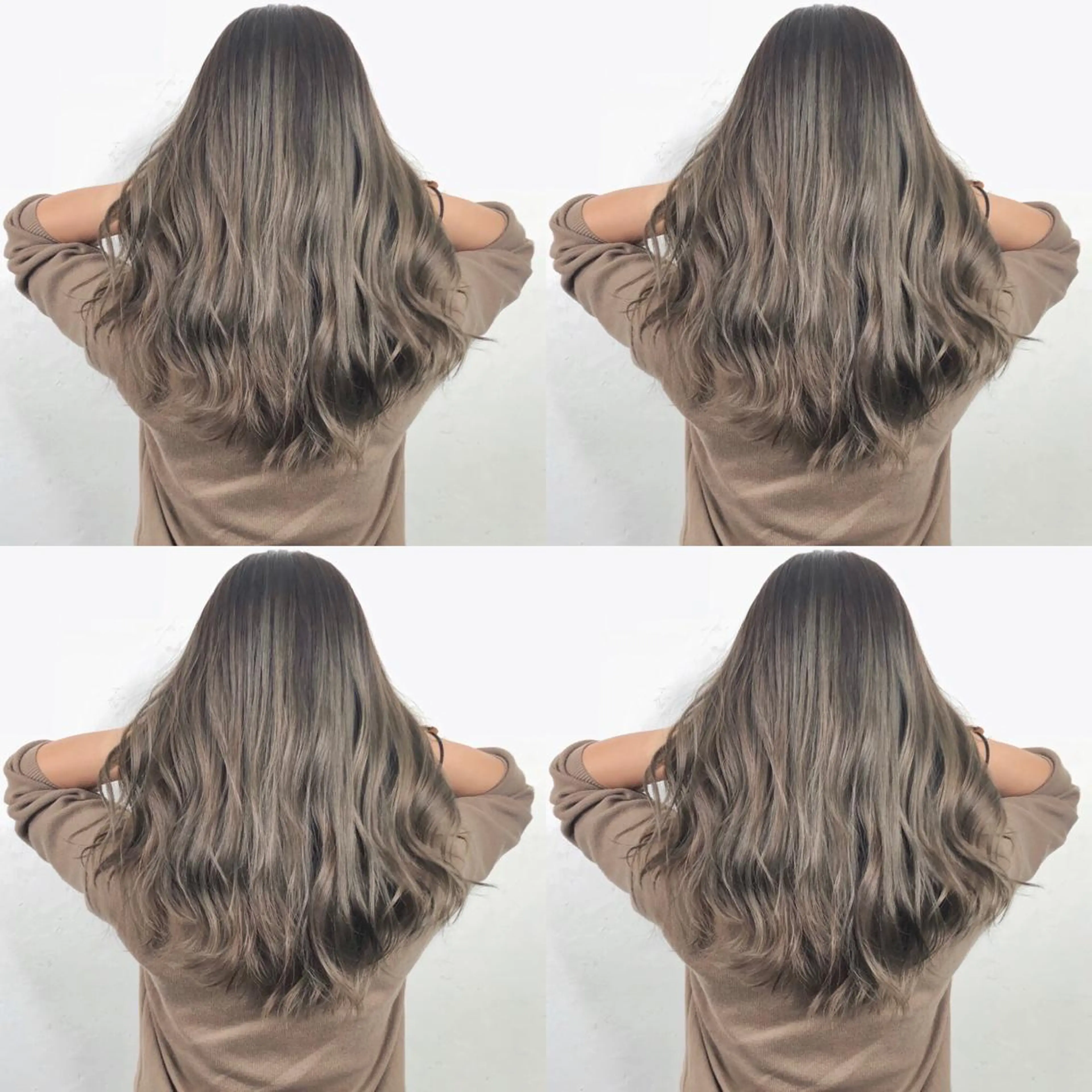 ロング カラー ヘアアレンジ AHNKISM AHNKISMのヘアスタイル
