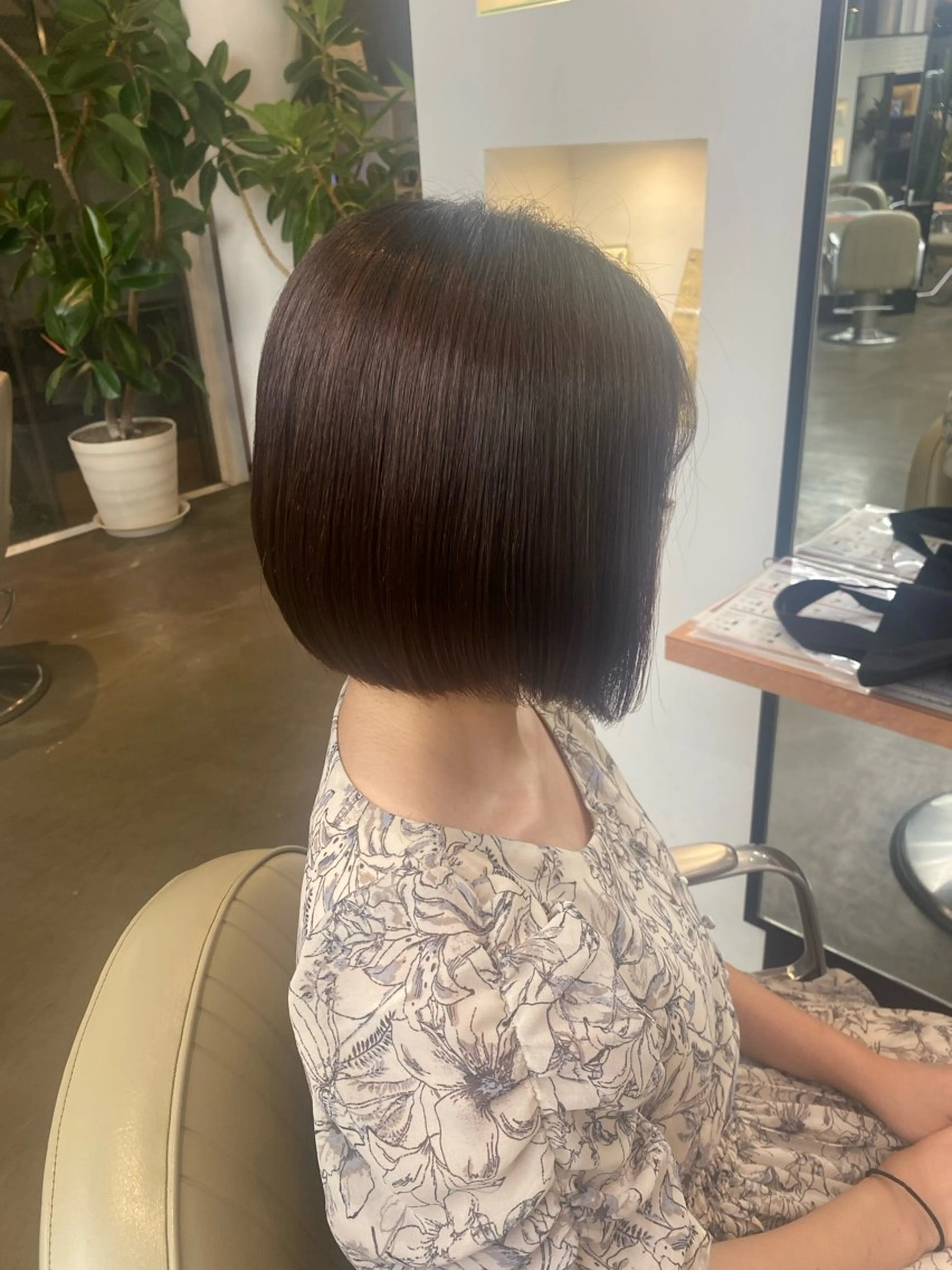 木曜日限定❣️似合わせボブカット＋Aujua4ステップトリートメントの写真