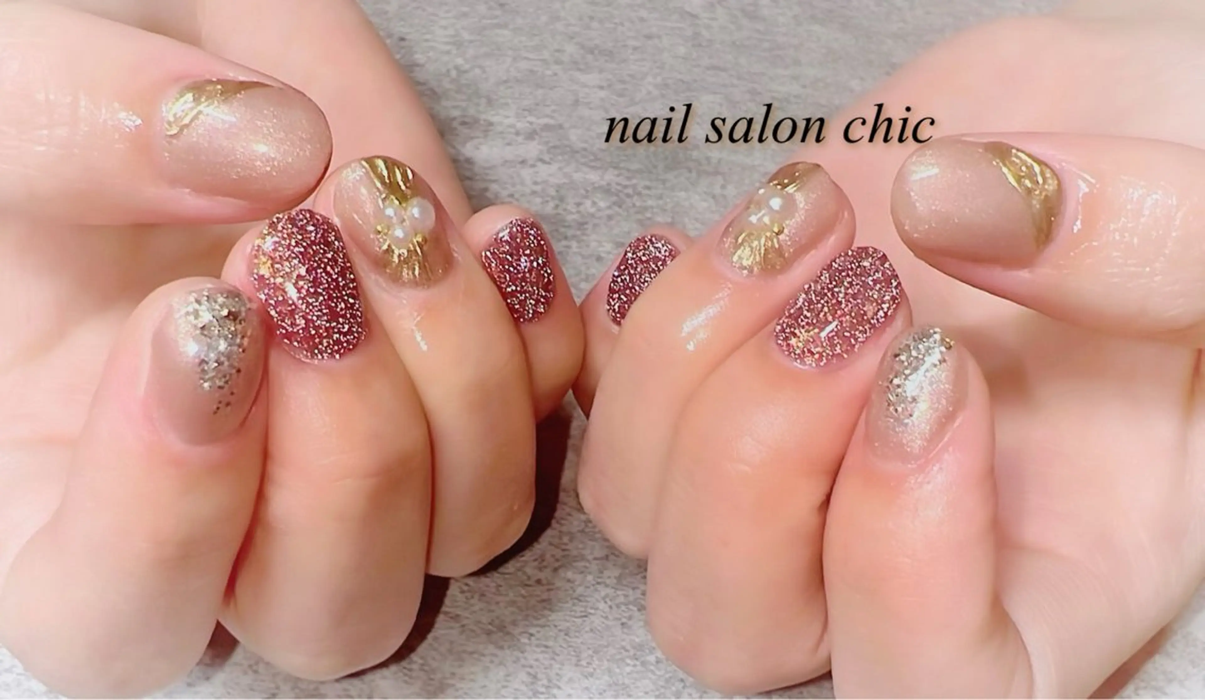 ネイル ハンドネイル nail salon chicのネイルデザイン