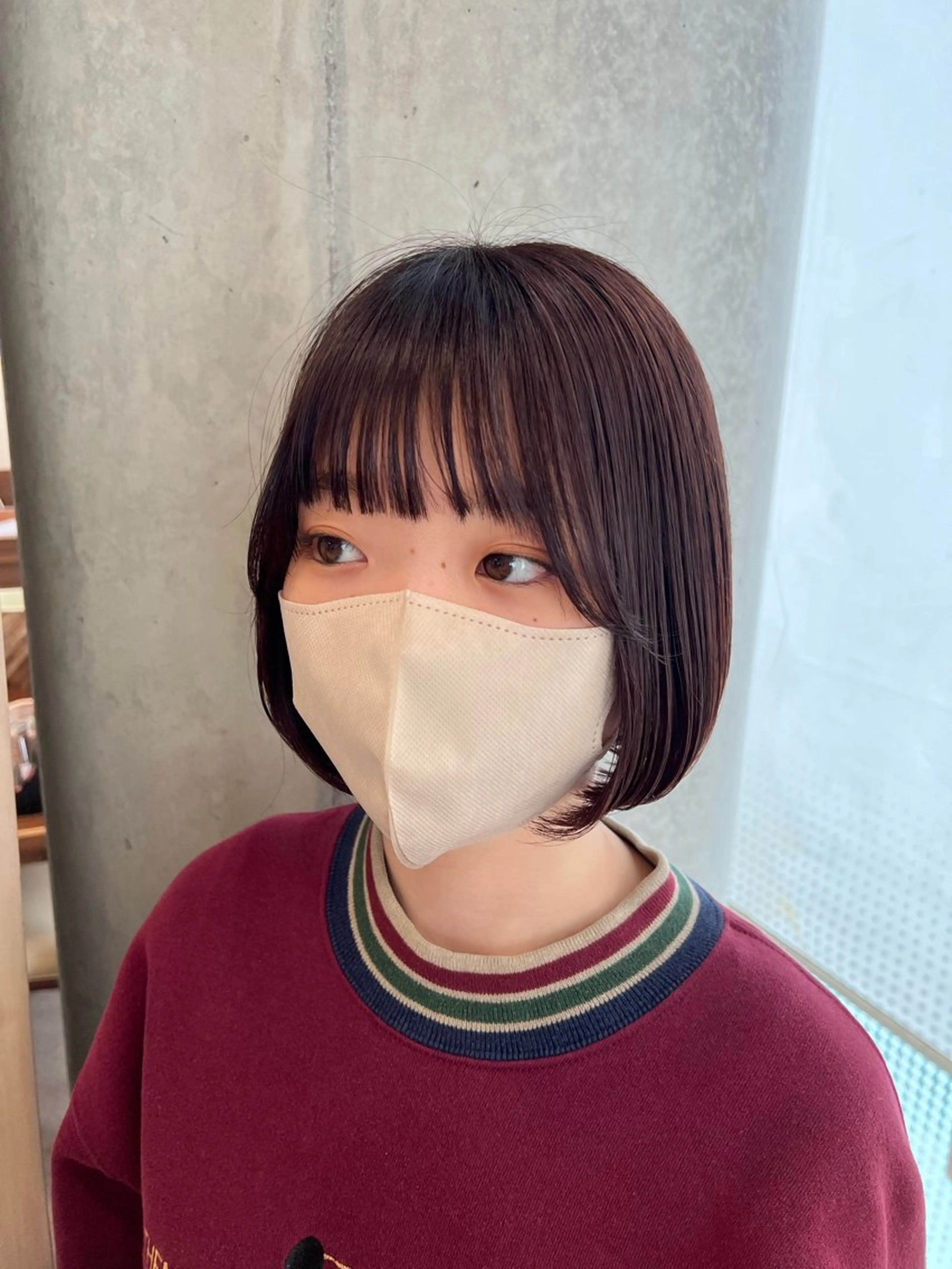 ショート カラー ラベンダーカラー ボブ SALOWIN川崎WEST店所属・🌷川崎/アレンジ/ 暖色ボブ/コトネ🌷のヘアスタイル