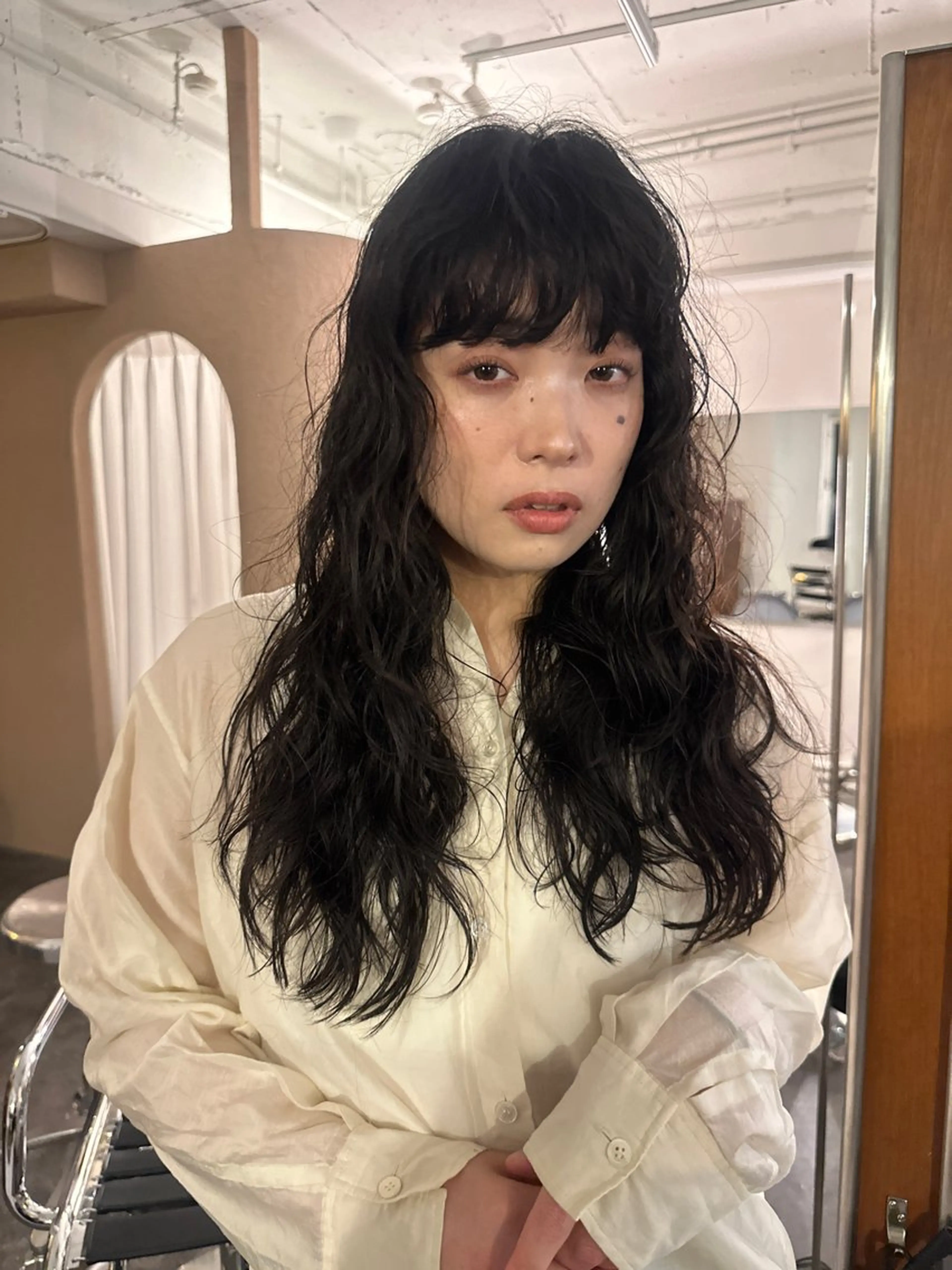 ロング パーマ カット パーマ ボブ/レイヤー/ケア パーマ/リュウタのヘアスタイル