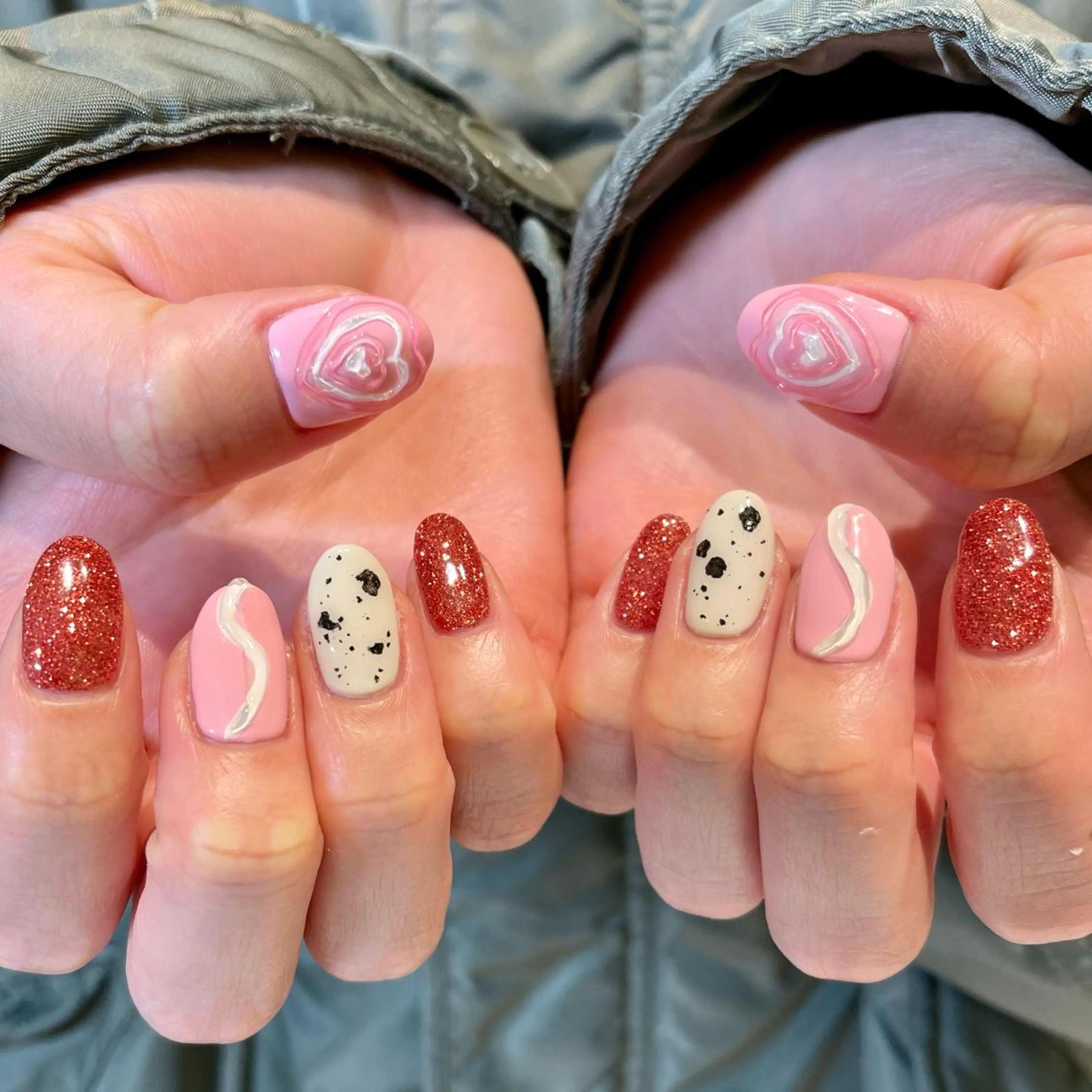 ネイル AOI✩⡱ y2kネイルのネイルデザイン