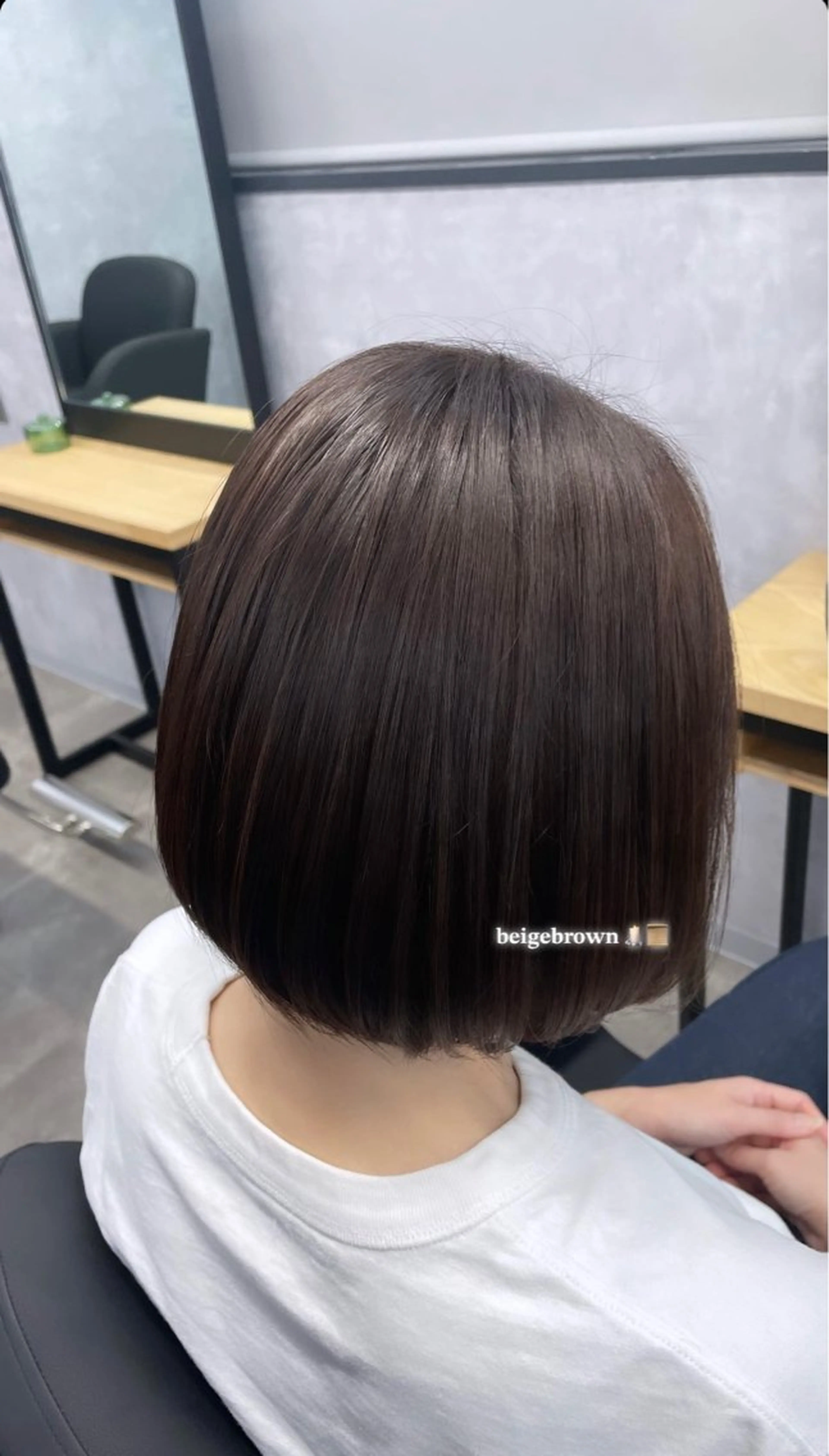 カラー 透明感カラー ヘアカラー 🪡 KIMU🪡🎀のヘアスタイル