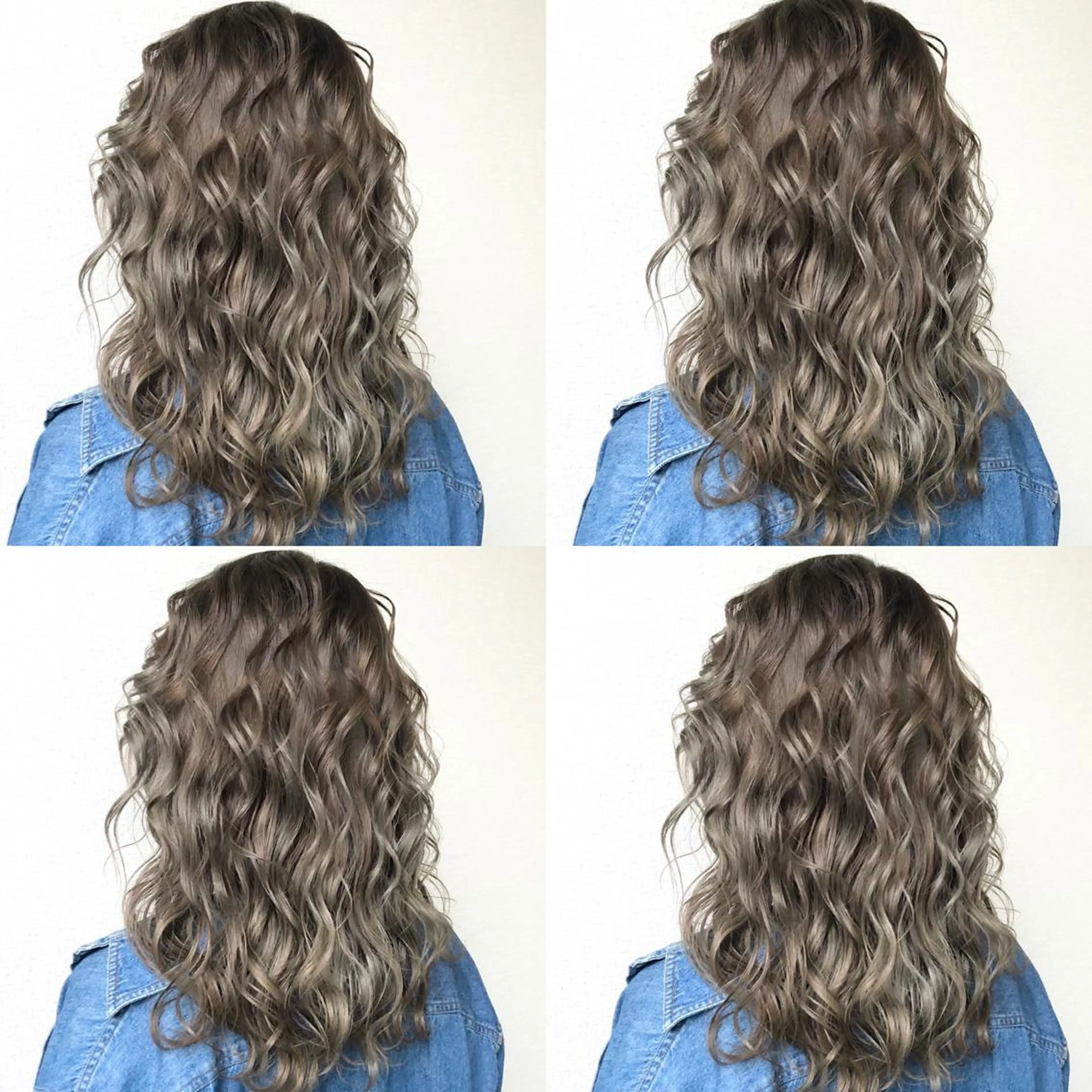 セミロング カラー ヘアカラー Hanna by W_SALONのヘアスタイル