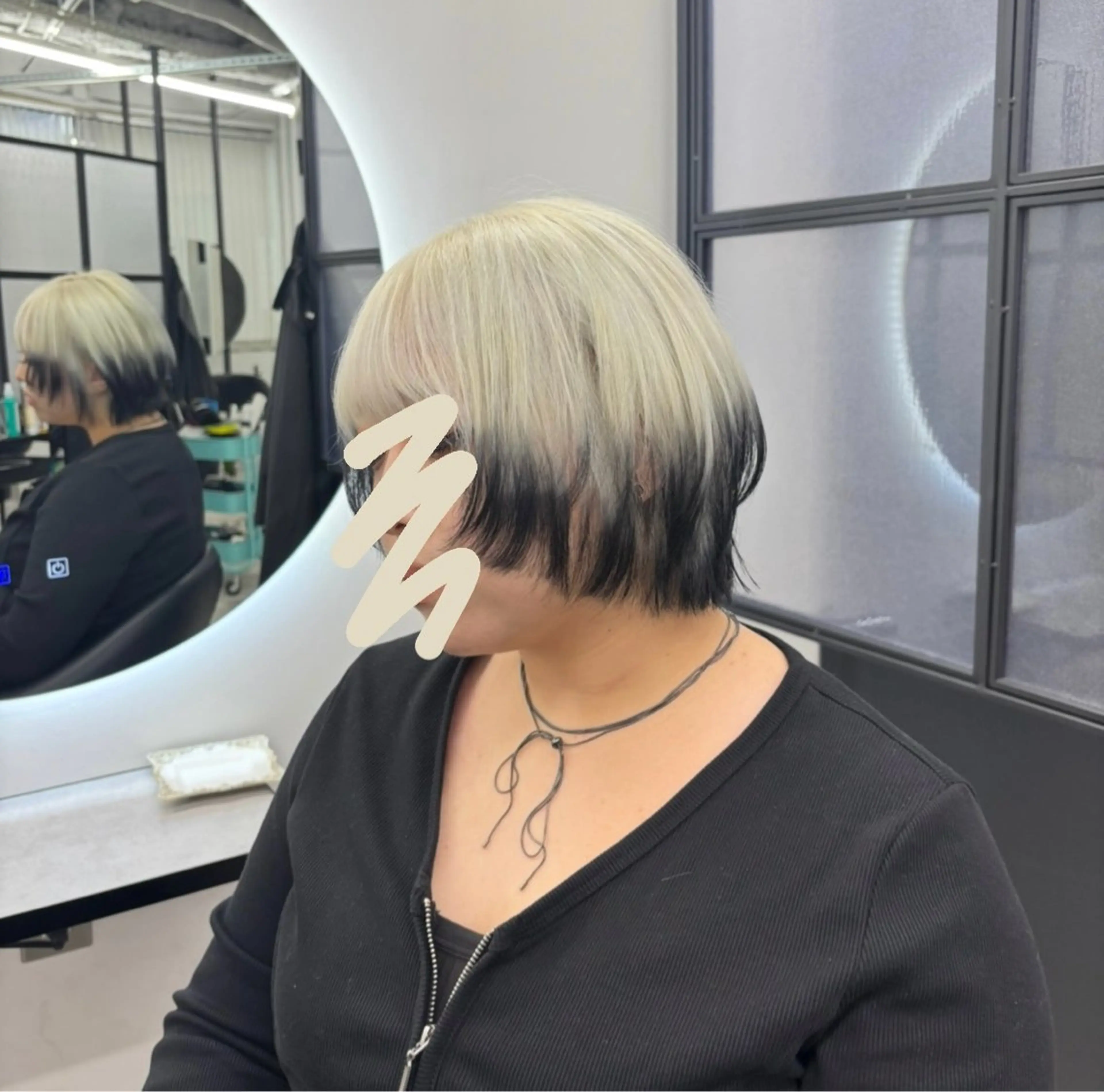 ショート カラー ヘアカラー Ren. 🦋デザインカラーのヘアスタイル