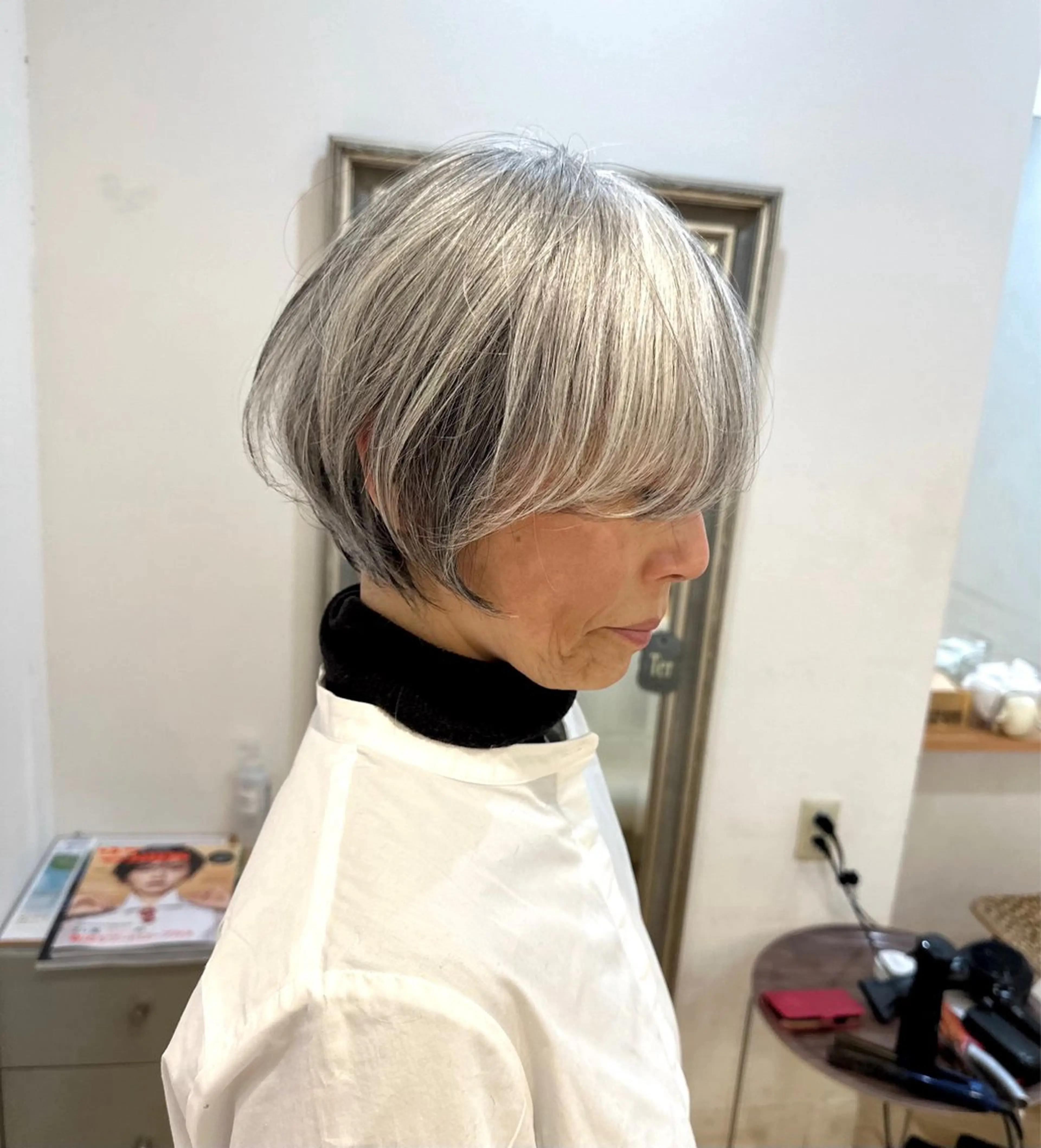 ショート ミセス ショートヘア 渡辺 良城のヘアスタイル