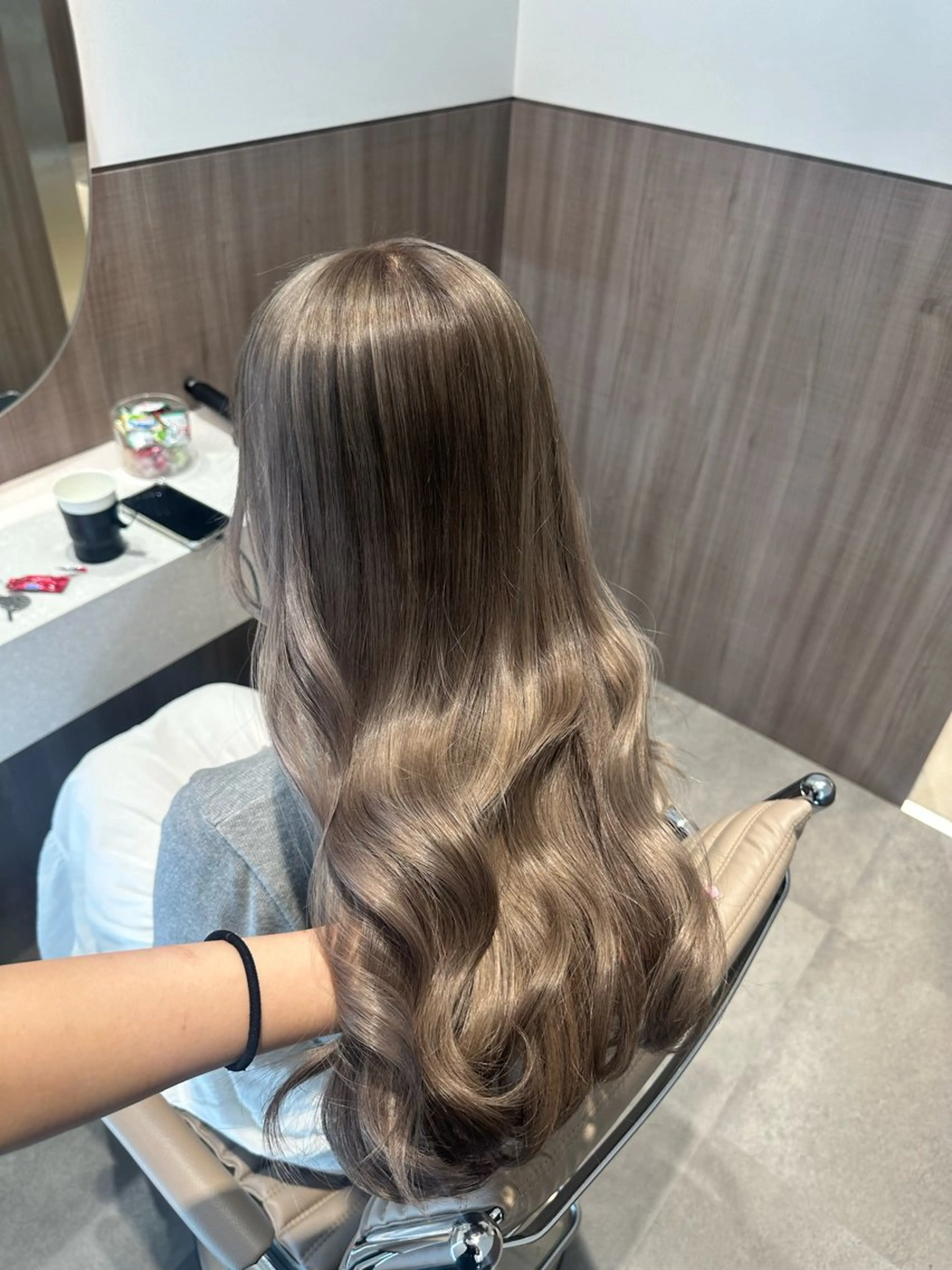 カラー マンツーマン/原宿/ 透明感カラー⭐️のヘアスタイル