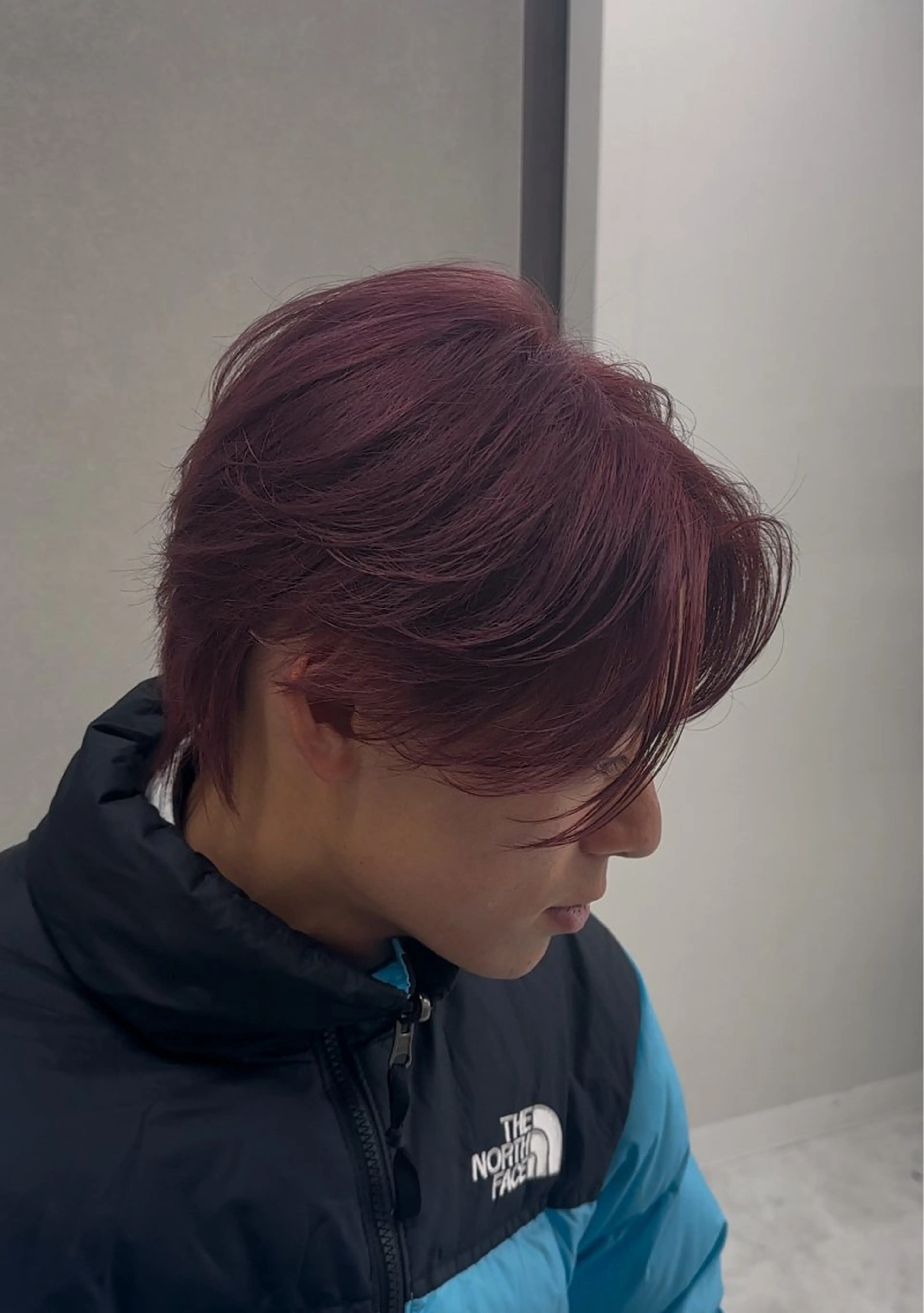 パーマ メンズ カット ヘアカラー ニュアンス/フェザー /ウルフ/伶馬のヘアスタイル