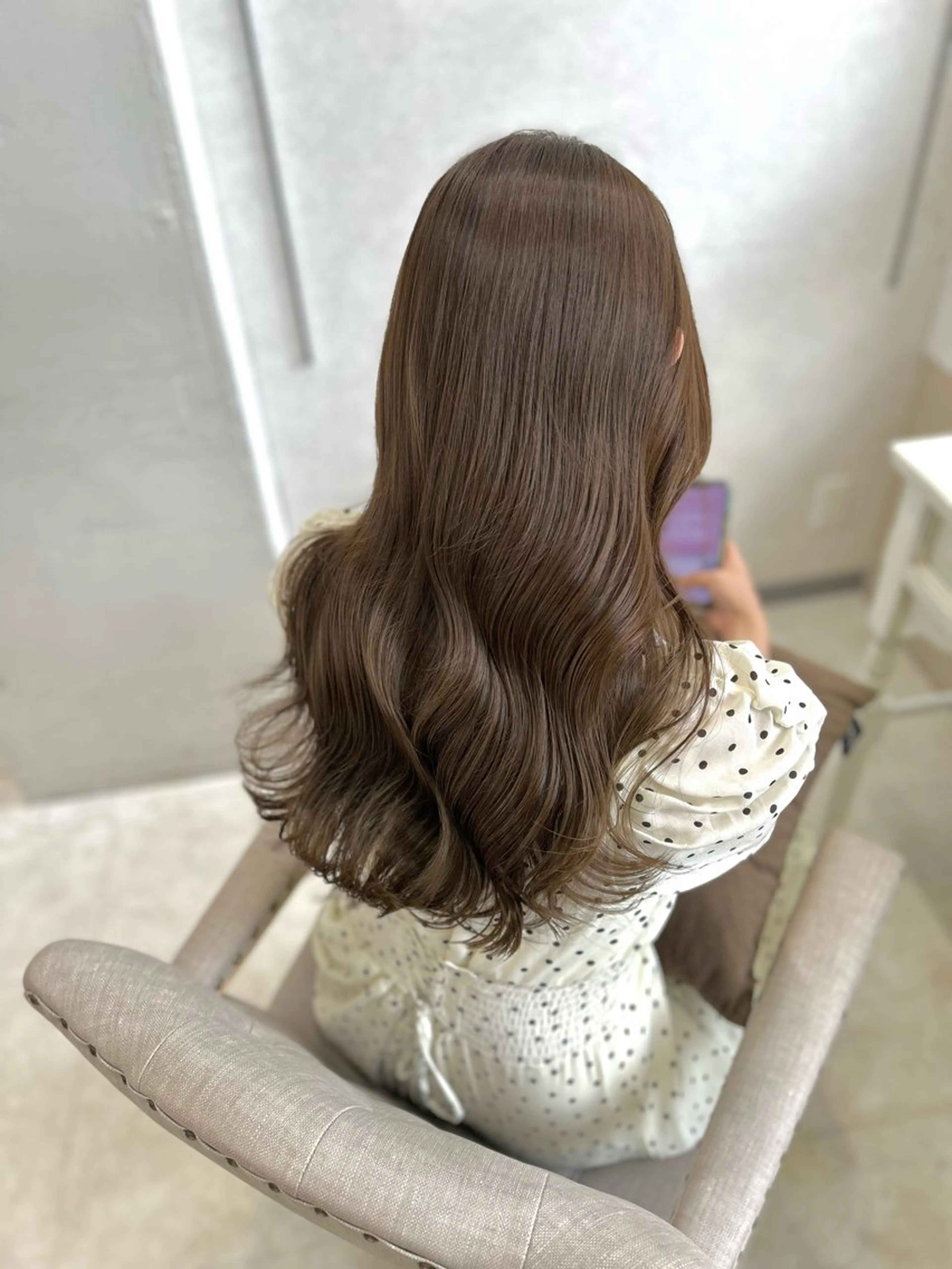 ロング カラー ヘアカラー トリートメント Core Haruのヘアスタイル