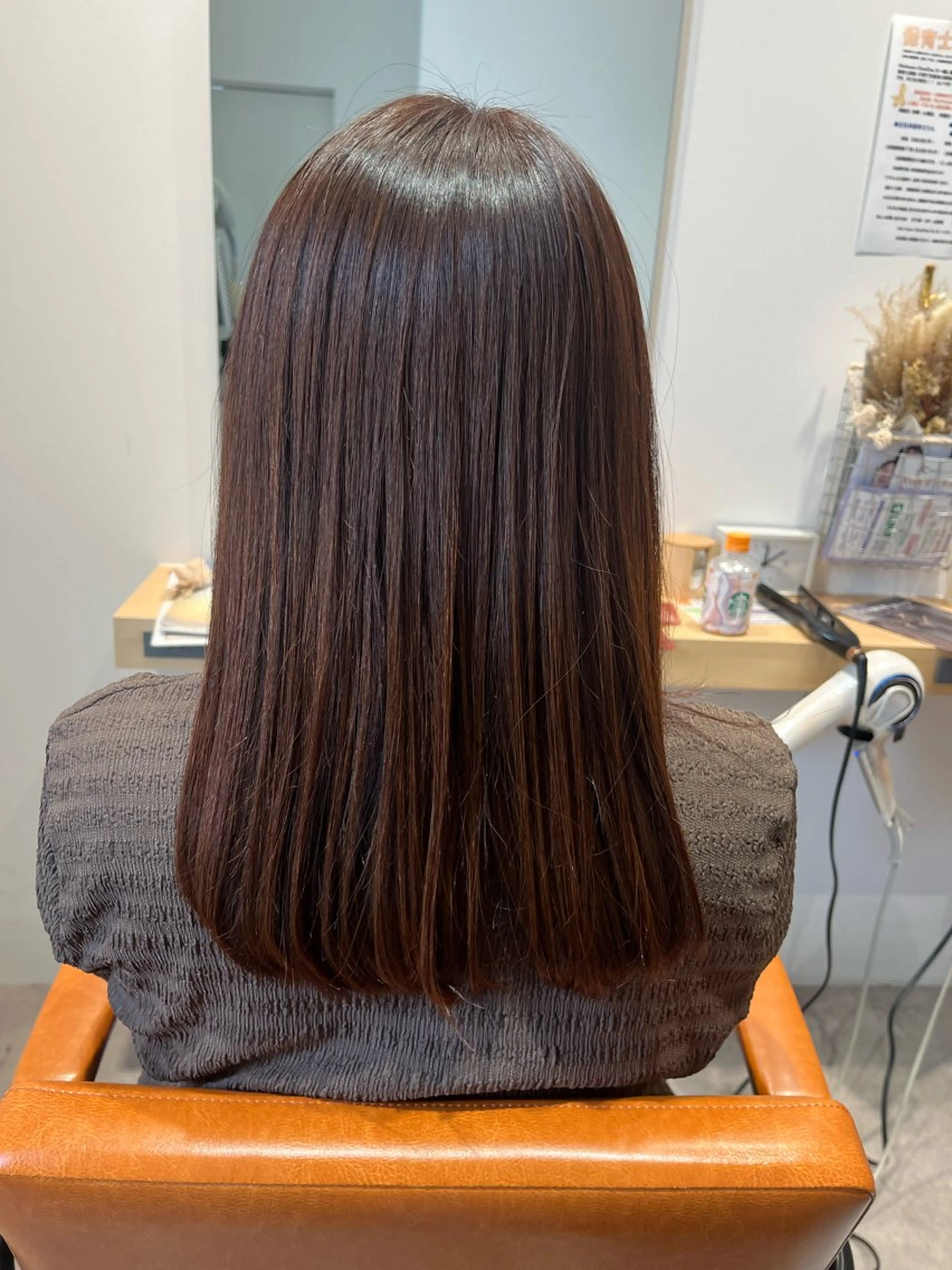 ロング カラー カット hairs beau total beauty所属・井原 妃芽のヘアスタイル