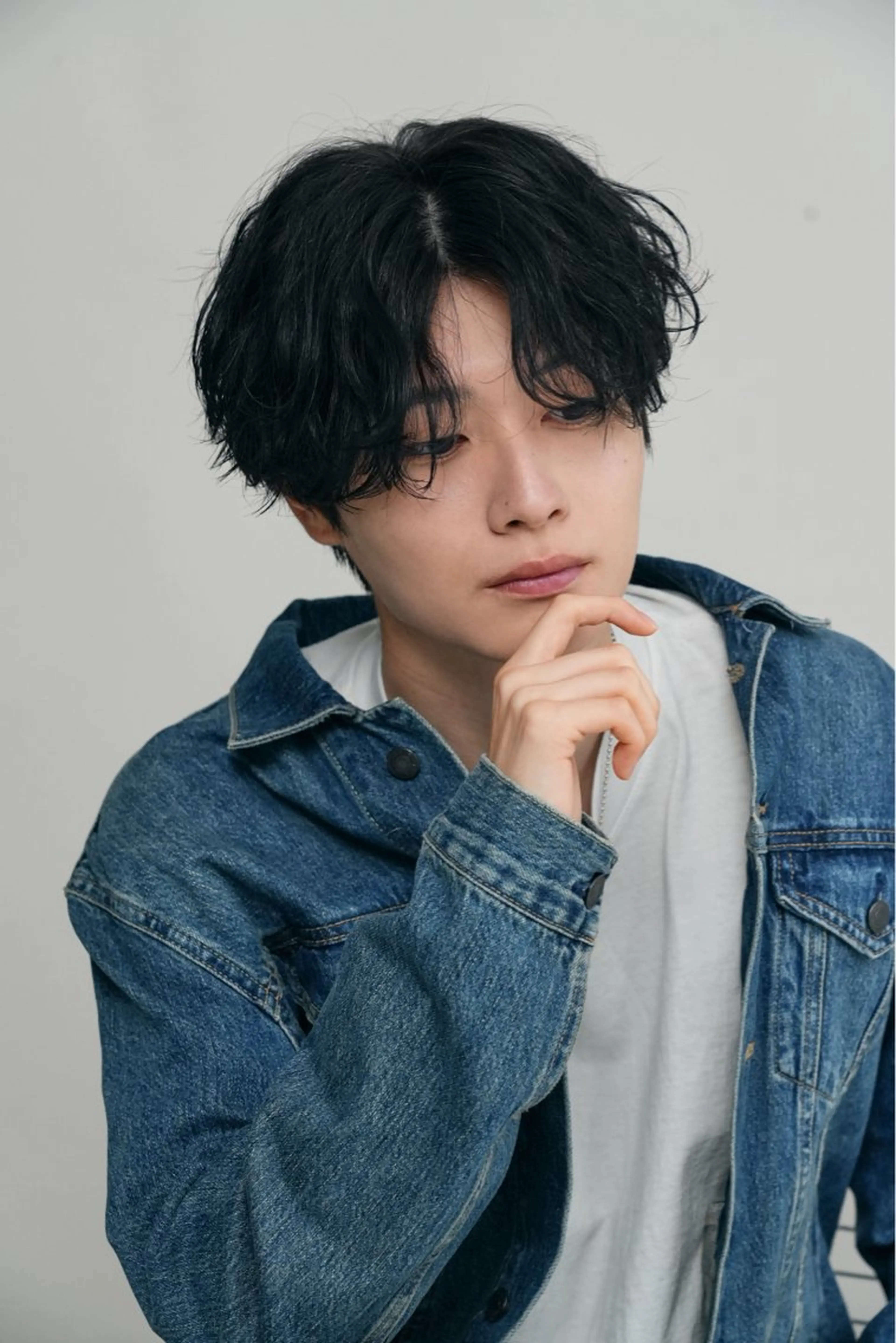 パーマ メンズ カット パーマ トリートメント 当日予約⭕️ fifth渋谷太田のヘアスタイル