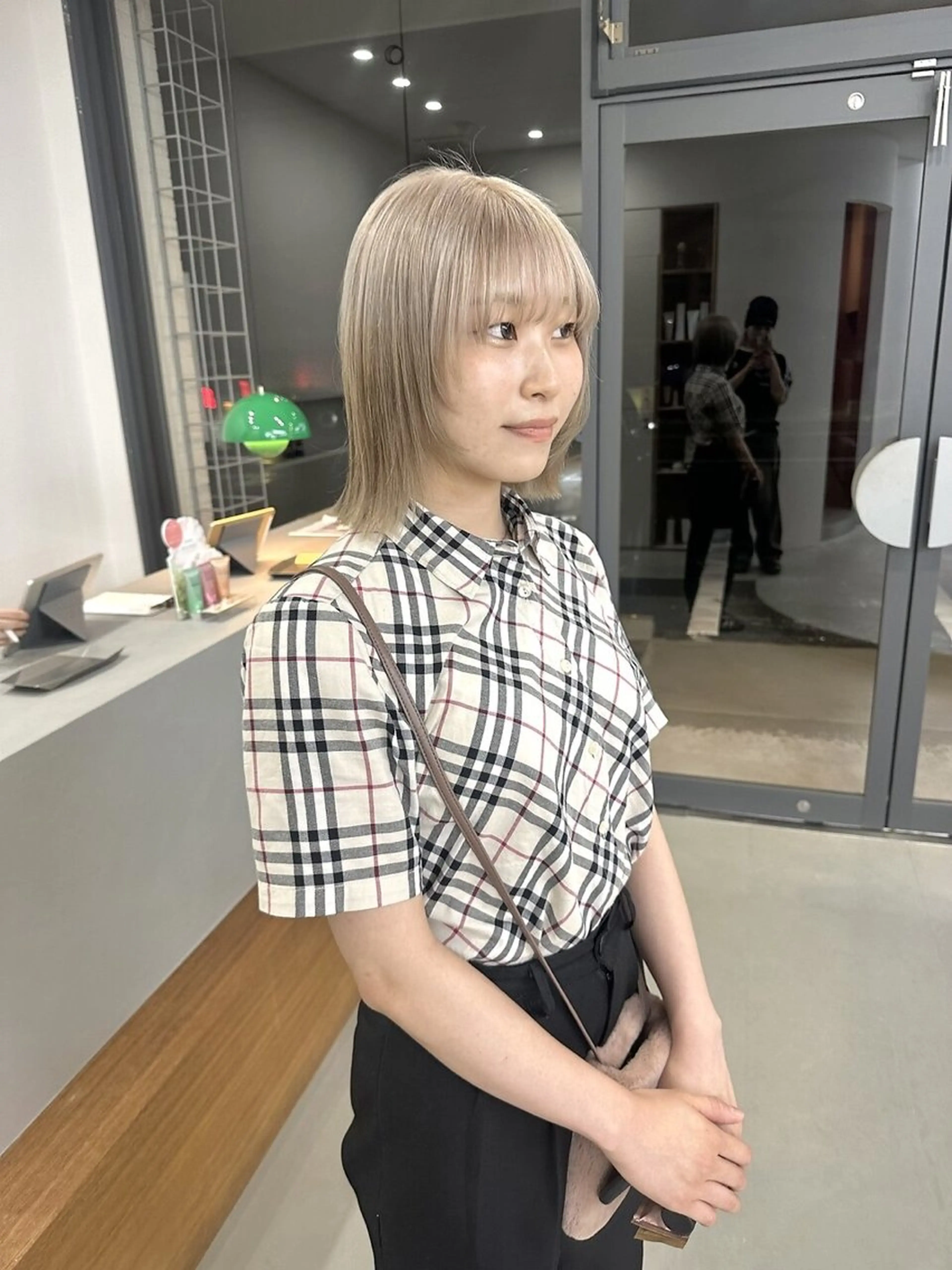 ショート カラー 透明感/艶カラー のあ 🧚🏼‍♀️のヘアスタイル