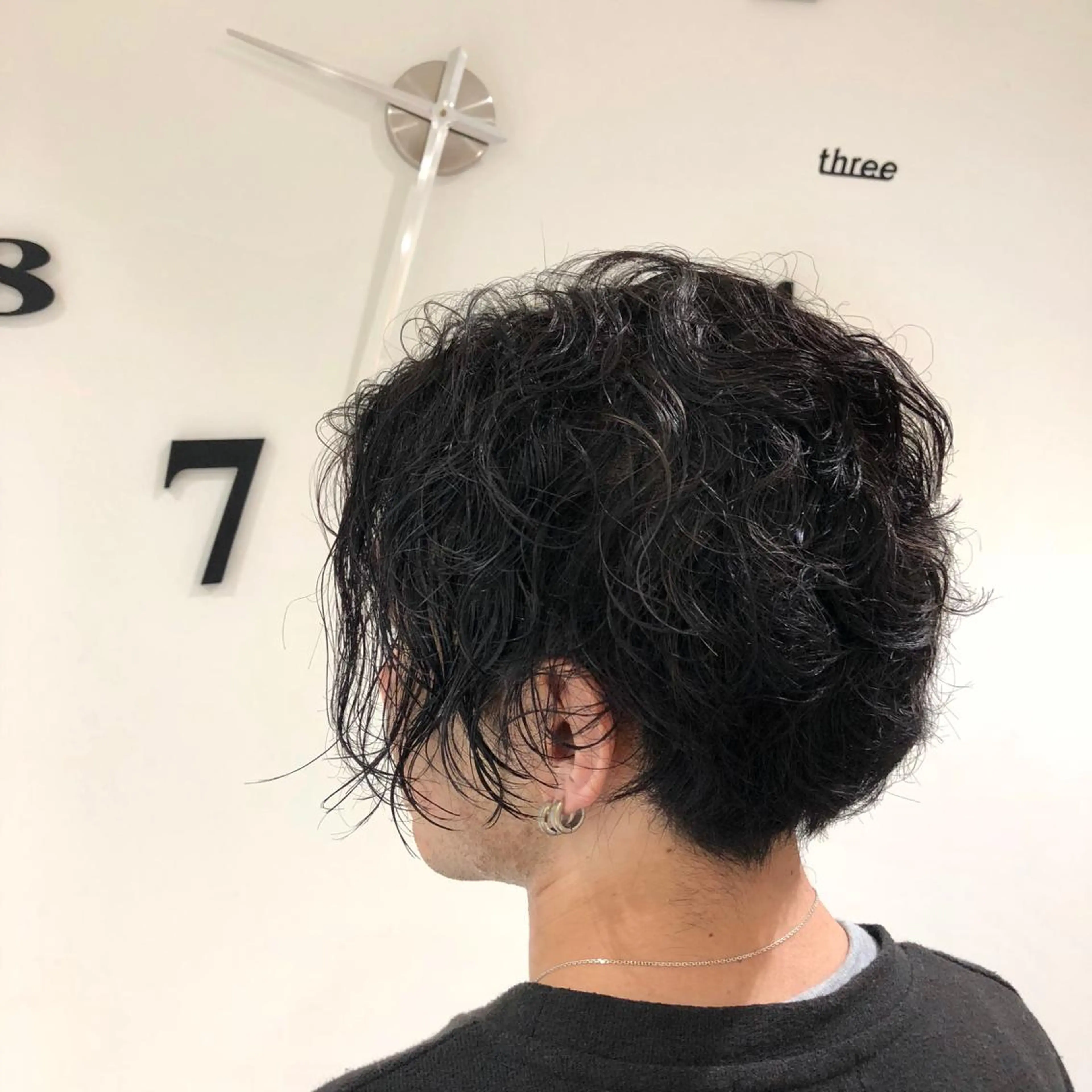 ショート カラー メンズ ヘアカラー 松吉 純平のヘアスタイル