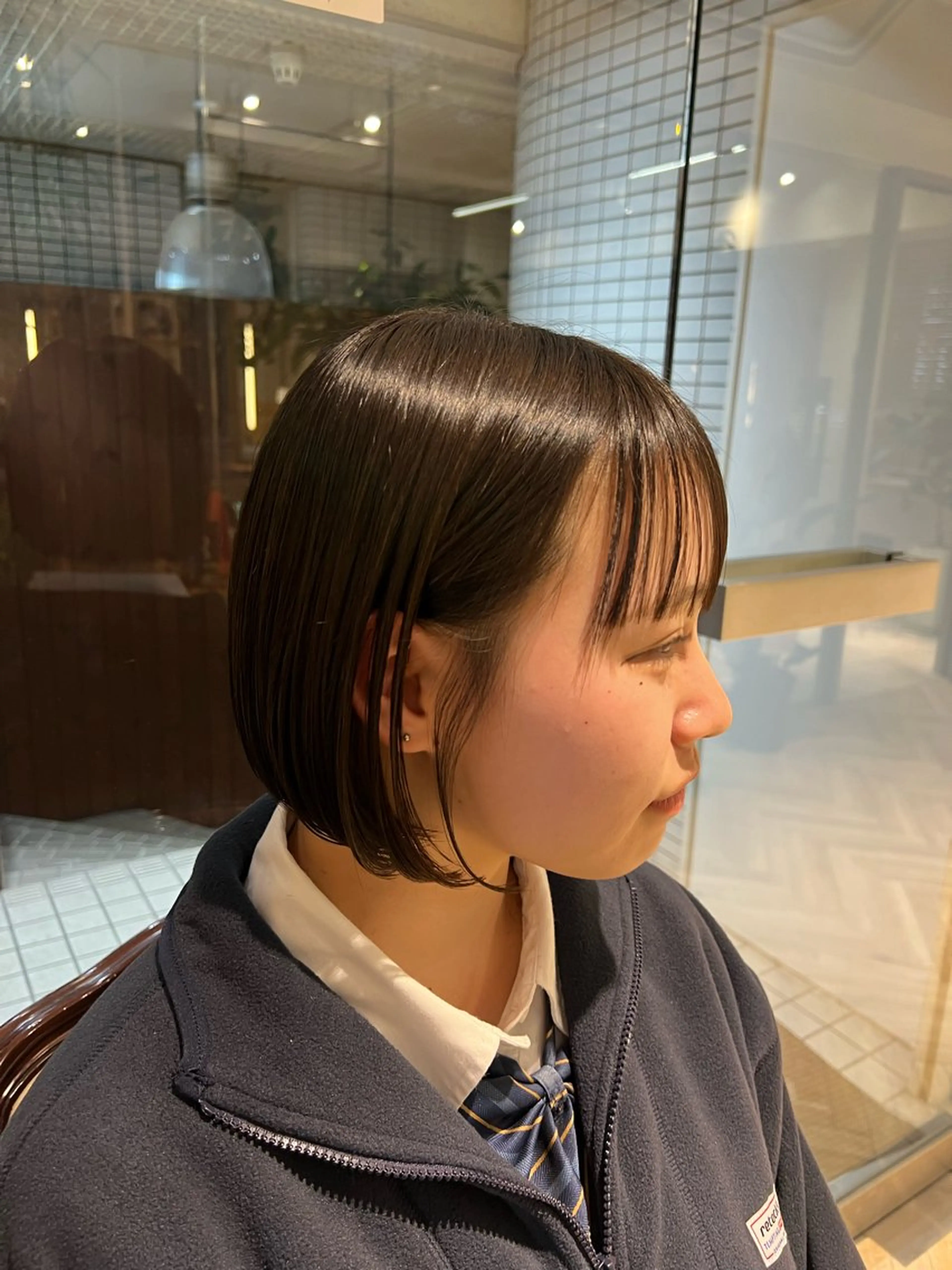 ショート ボブ SALOWIN川崎WEST店所属・🌷川崎/アレンジ/ 暖色ボブ/コトネ🌷のヘアスタイル