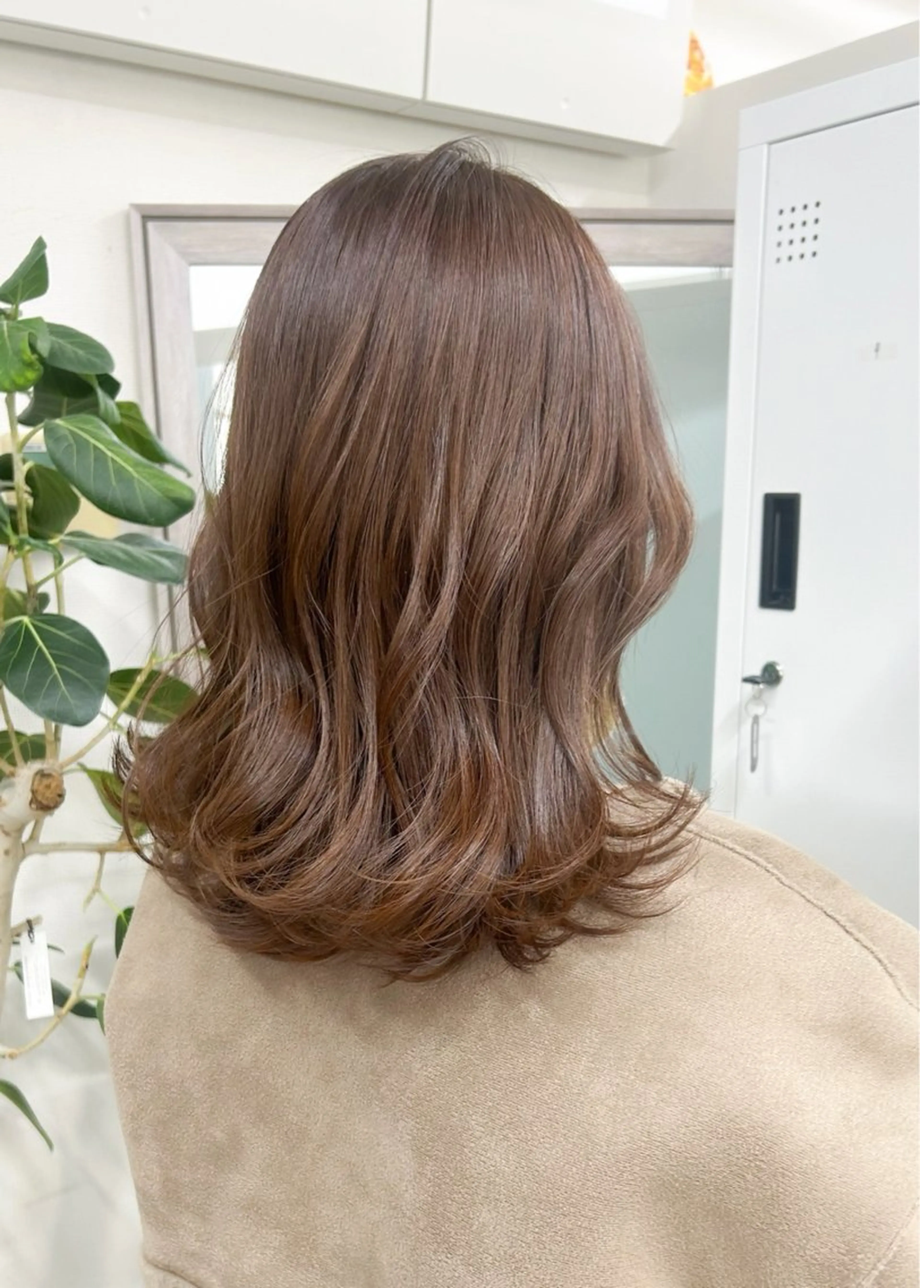 ミディアム 中川 ほのかのヘアスタイル