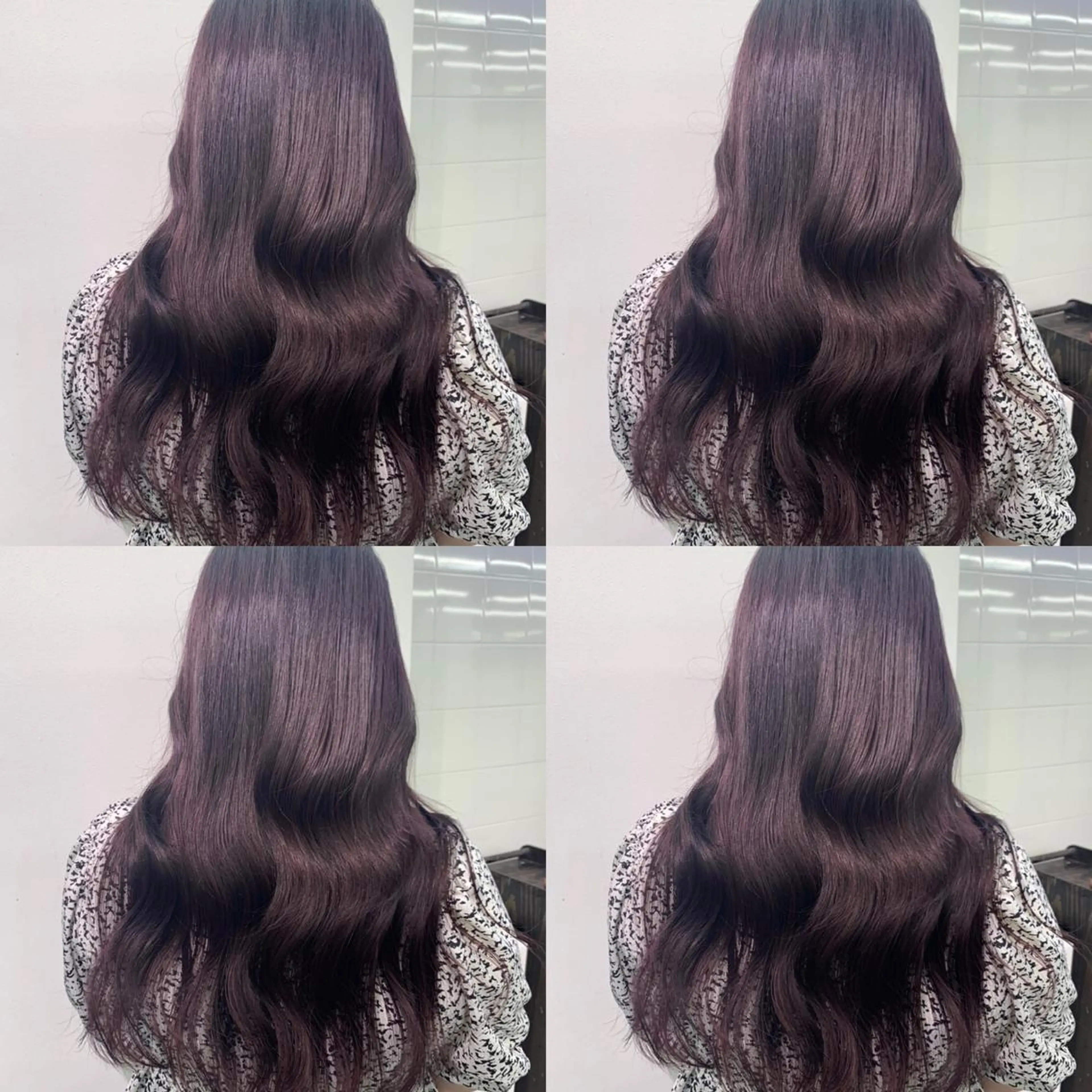 ロング プルエクステ エクステ ハイライト ヨシンモリ 韓国風ヘア ヘアカラー エクステ 韓国ヘア／エクステ 🖤MIYUのヘアスタイル