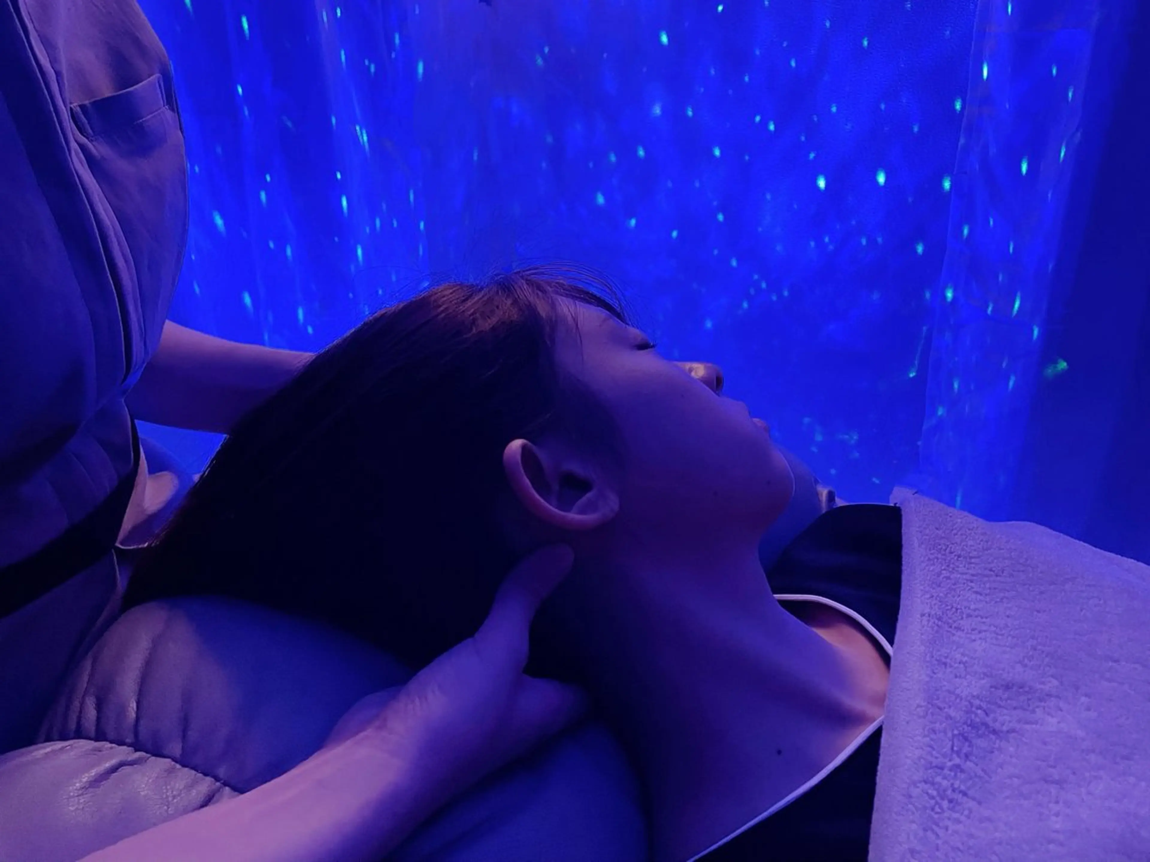 ドライヘッドスパ&首肩ケア75分コースの写真