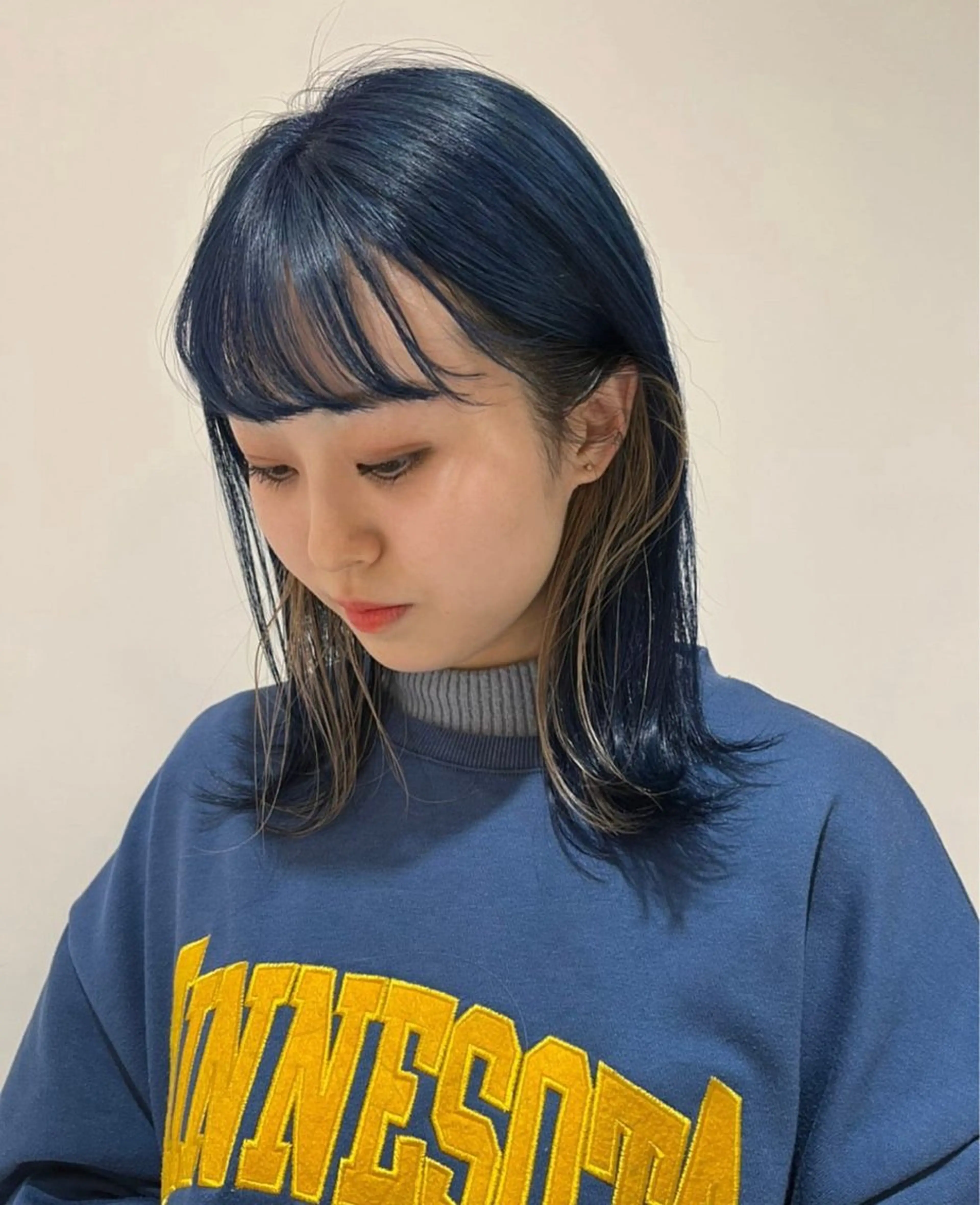 ミディアム ヘアカラー ハイトーン/ 髪質改善/ヒロタリカのヘアスタイル