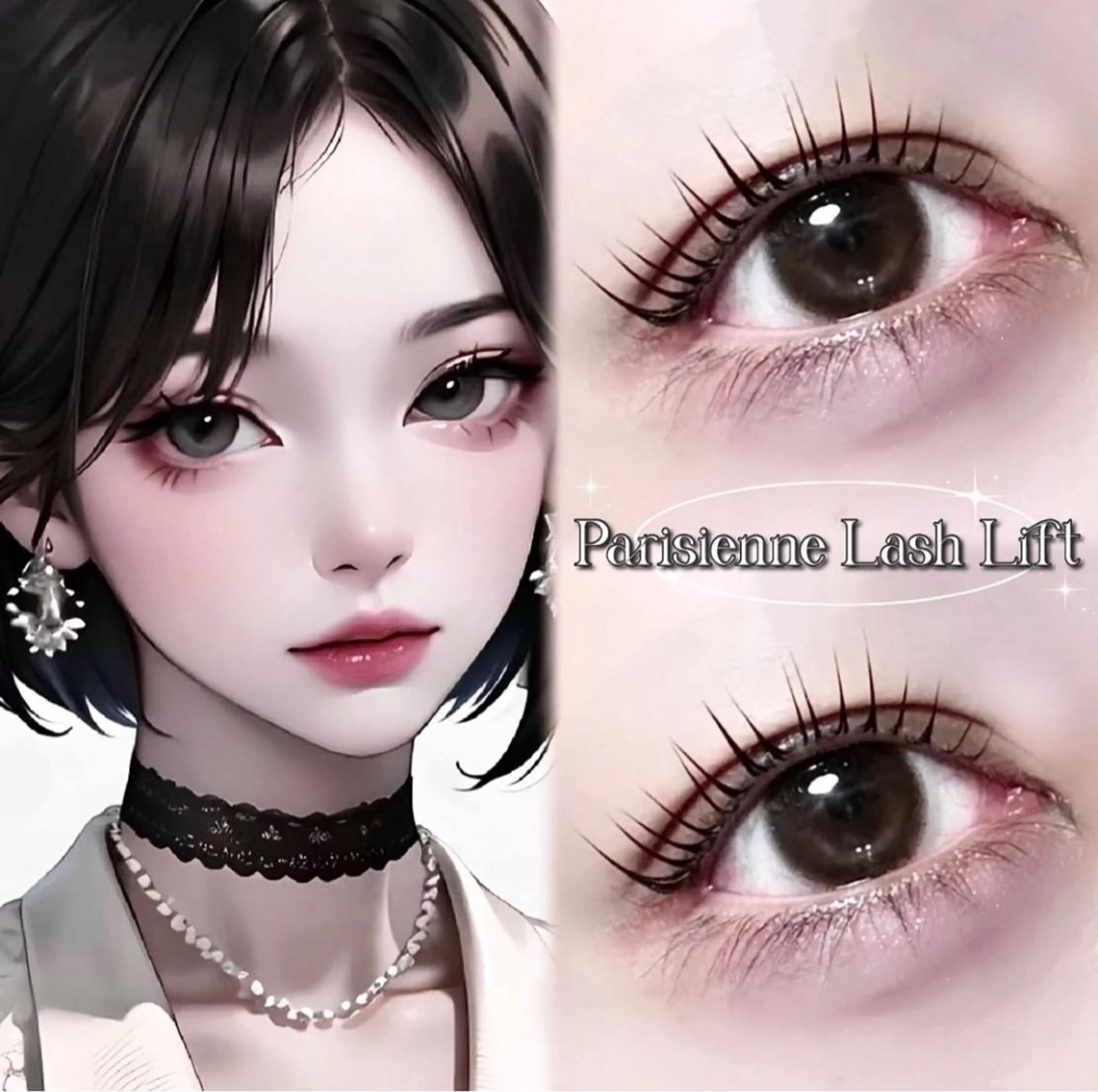 マツエク・マツパ memelu . RIJU 🩶のマツエク・マツパデザイン