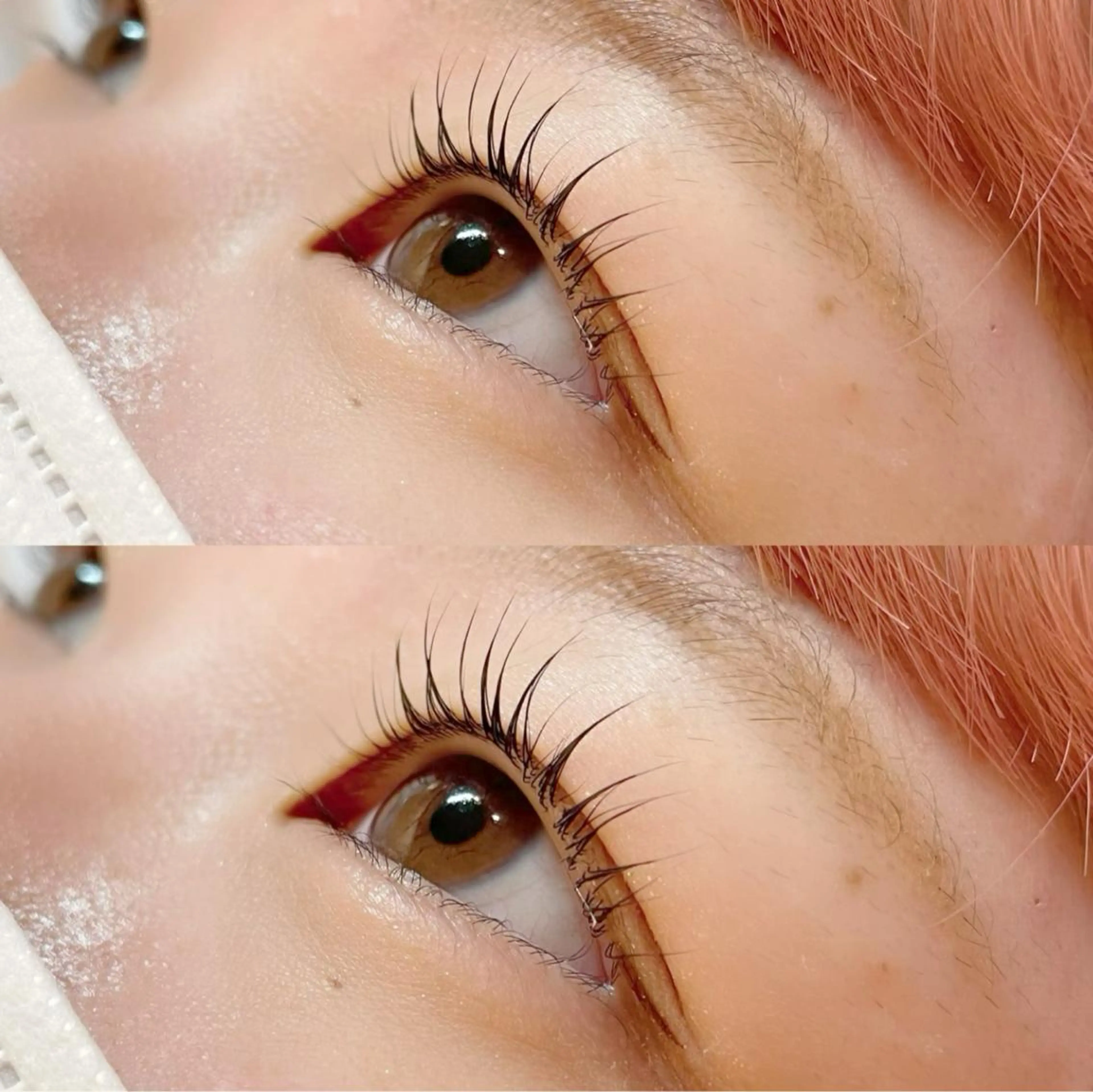 マツエク・マツパ フラットラッシュ 一重×まつ毛パーマ ボリュームラッシュ FEEL LASH所属・♡Nagisa.S ♡のマツエク・マツパデザイン