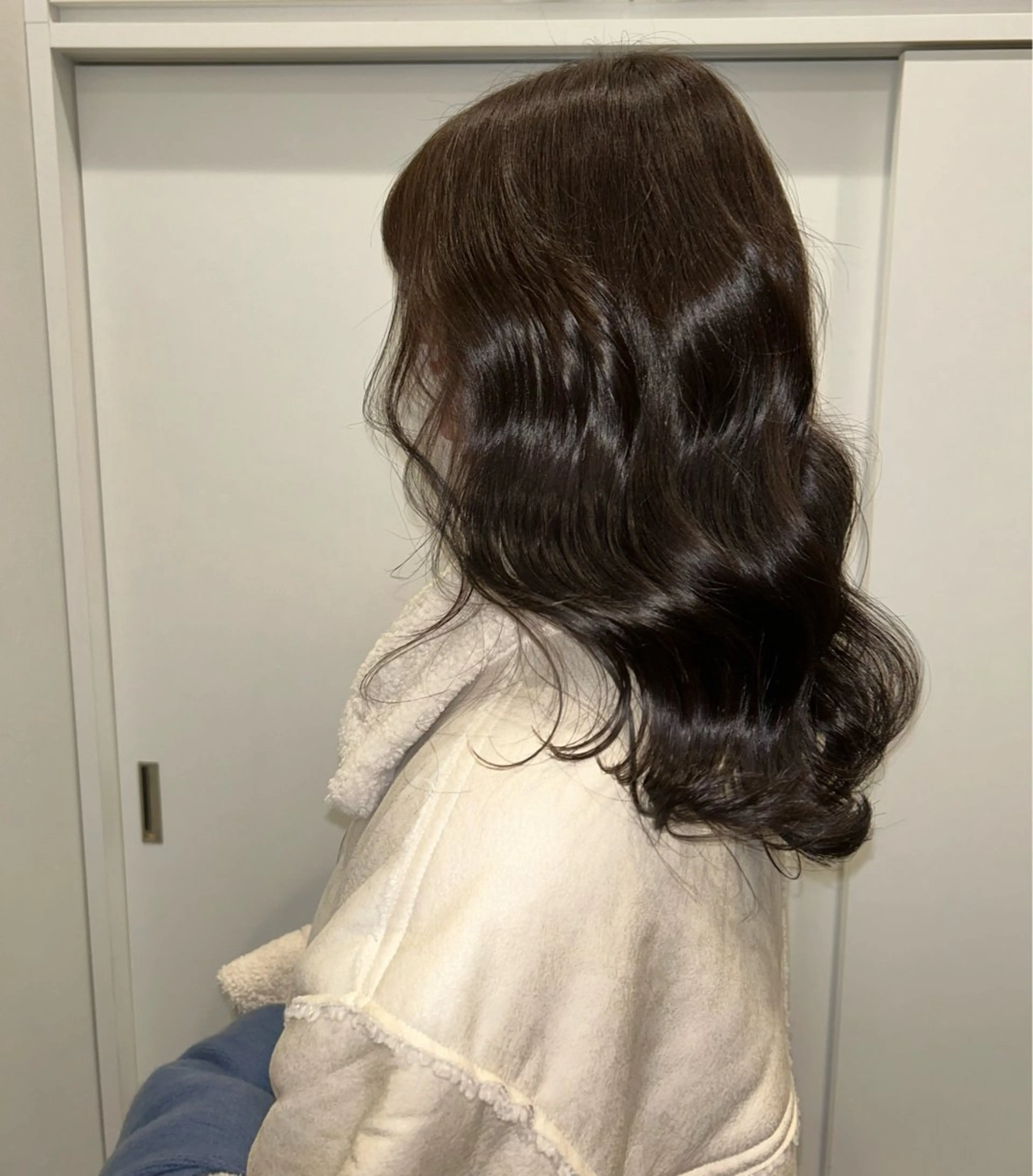 ロング カラー ブラウンカラー ヘアサロン ソシエ所属・無料カットカラー／ モデル募集💈市川春のヘアスタイル