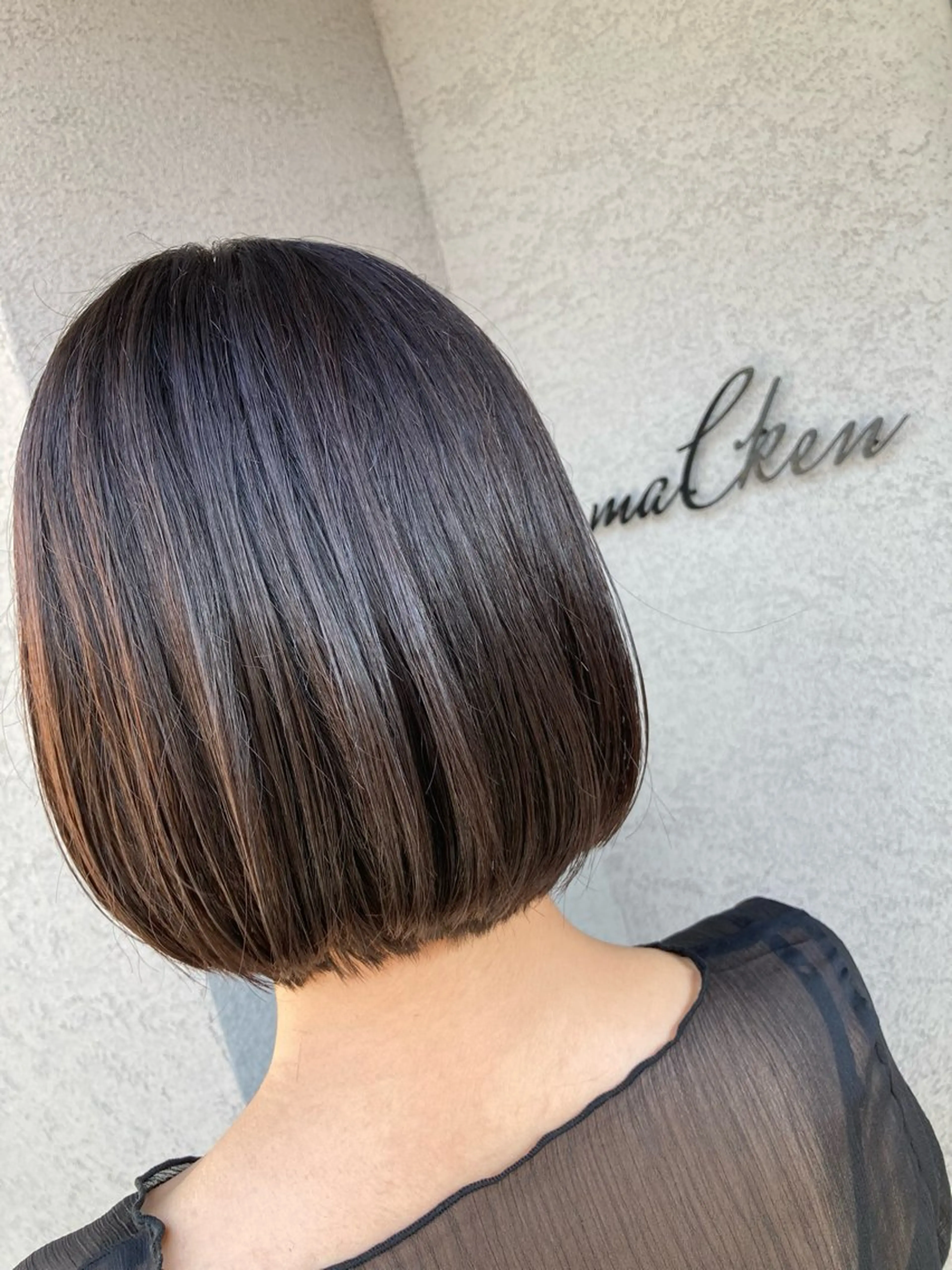 ミディアム カット maCken所属・松本　友佑 maCkenのヘアスタイル